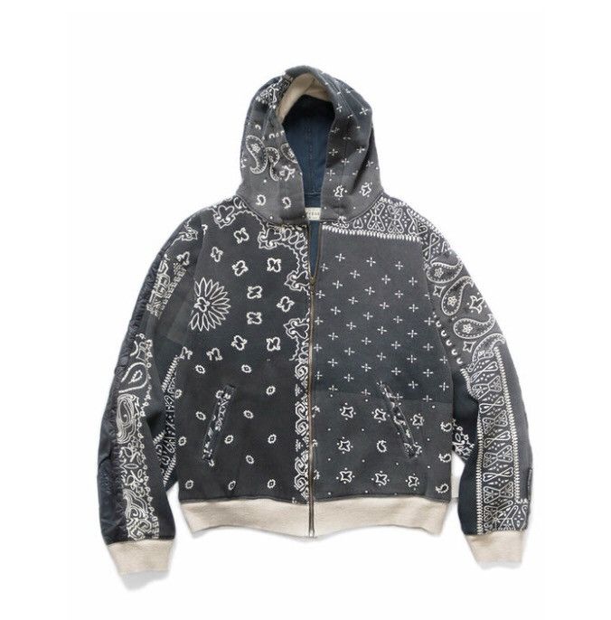 Kapital × Kapital Kountry KAPITAL KOUNTRY FLEECE KNIT BANDANA BIVOUAC HOODED BLOUSON Size US L / EU 52-54 / 3 - 2 Thumbnail