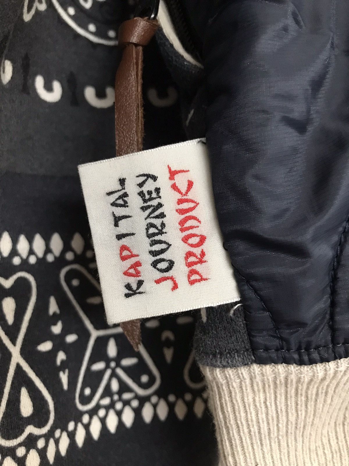 Kapital × Kapital Kountry KAPITAL KOUNTRY FLEECE KNIT BANDANA BIVOUAC HOODED BLOUSON Size US XL / EU 56 / 4 - 9 Thumbnail