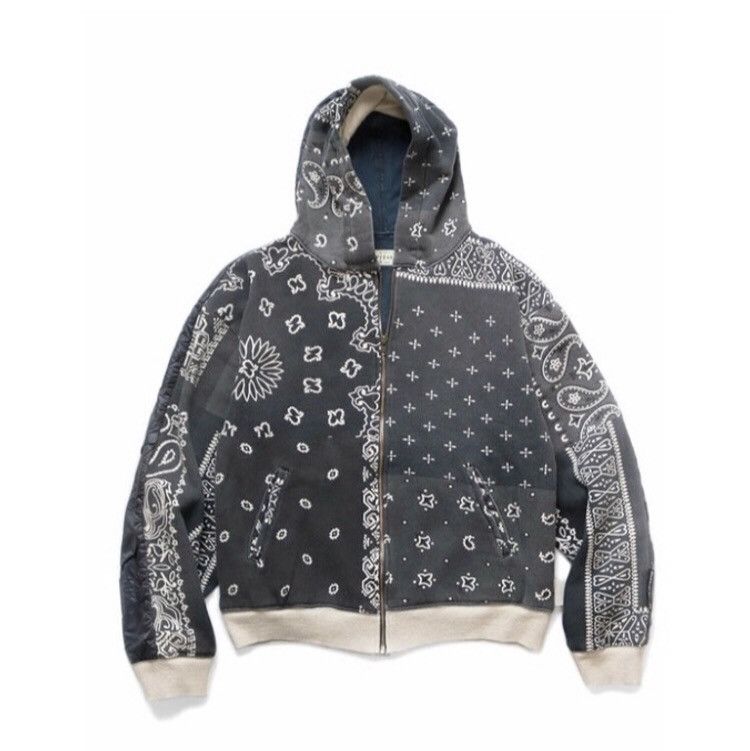 Kapital × Kapital Kountry KAPITAL KOUNTRY FLEECE KNIT BANDANA BIVOUAC HOODED BLOUSON Size US XL / EU 56 / 4 - 2 Thumbnail