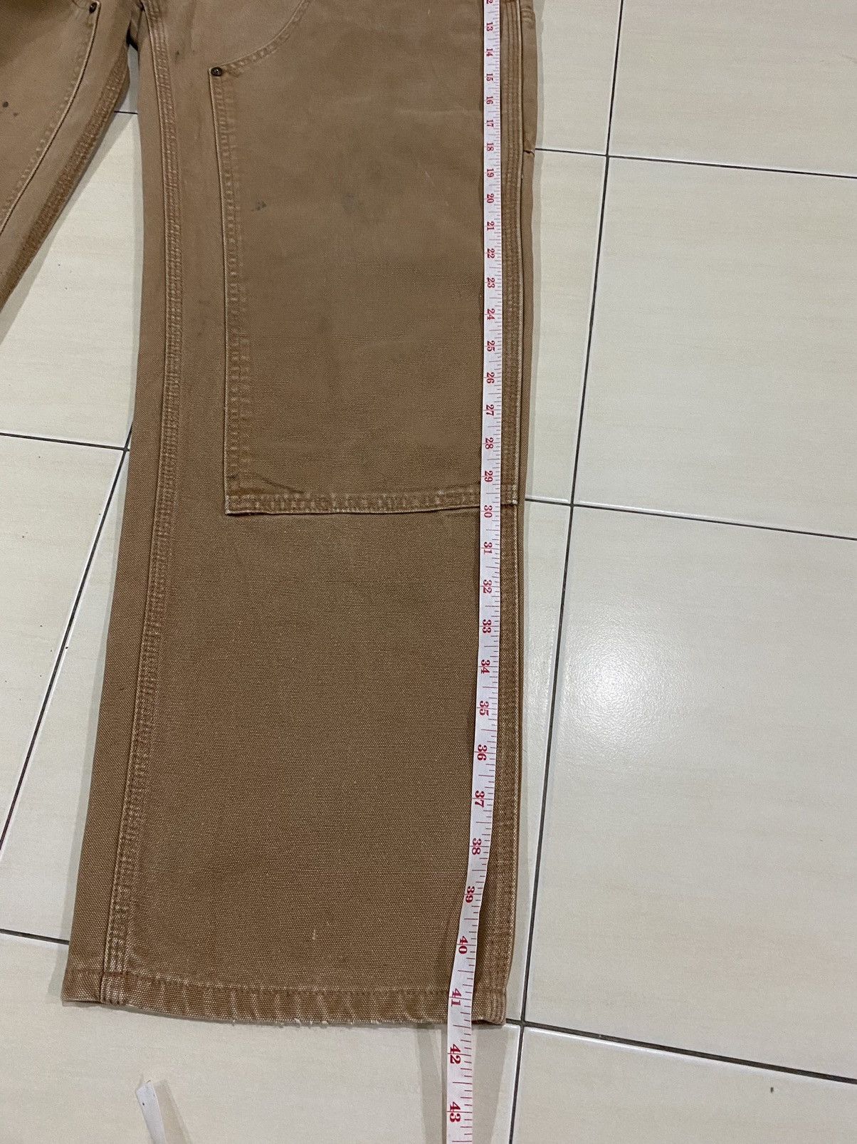 Carhartt × Vintage Vintage Carhartt Double knee Carpenter Dungaree cargo pants Size US 32 / EU 48 - 19 Thumbnail