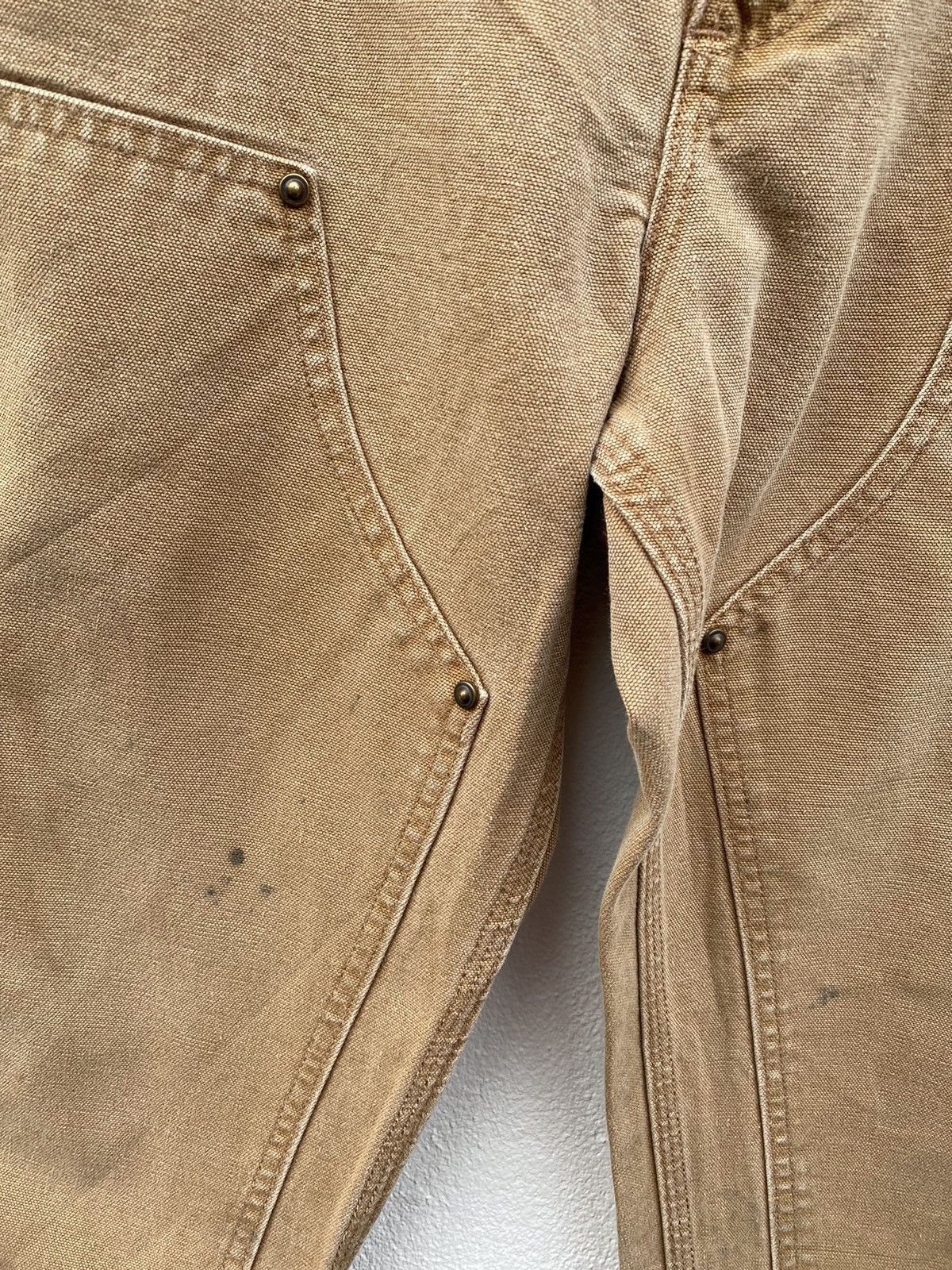 Carhartt × Vintage Vintage Carhartt Double knee Carpenter Dungaree cargo pants Size US 32 / EU 48 - 4 Thumbnail