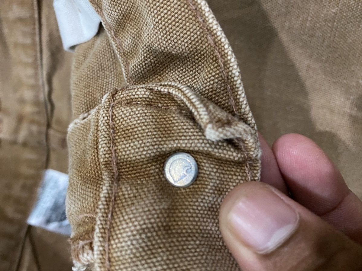 Carhartt × Vintage Vintage Carhartt Double knee Carpenter Dungaree cargo pants Size US 32 / EU 48 - 16 Thumbnail
