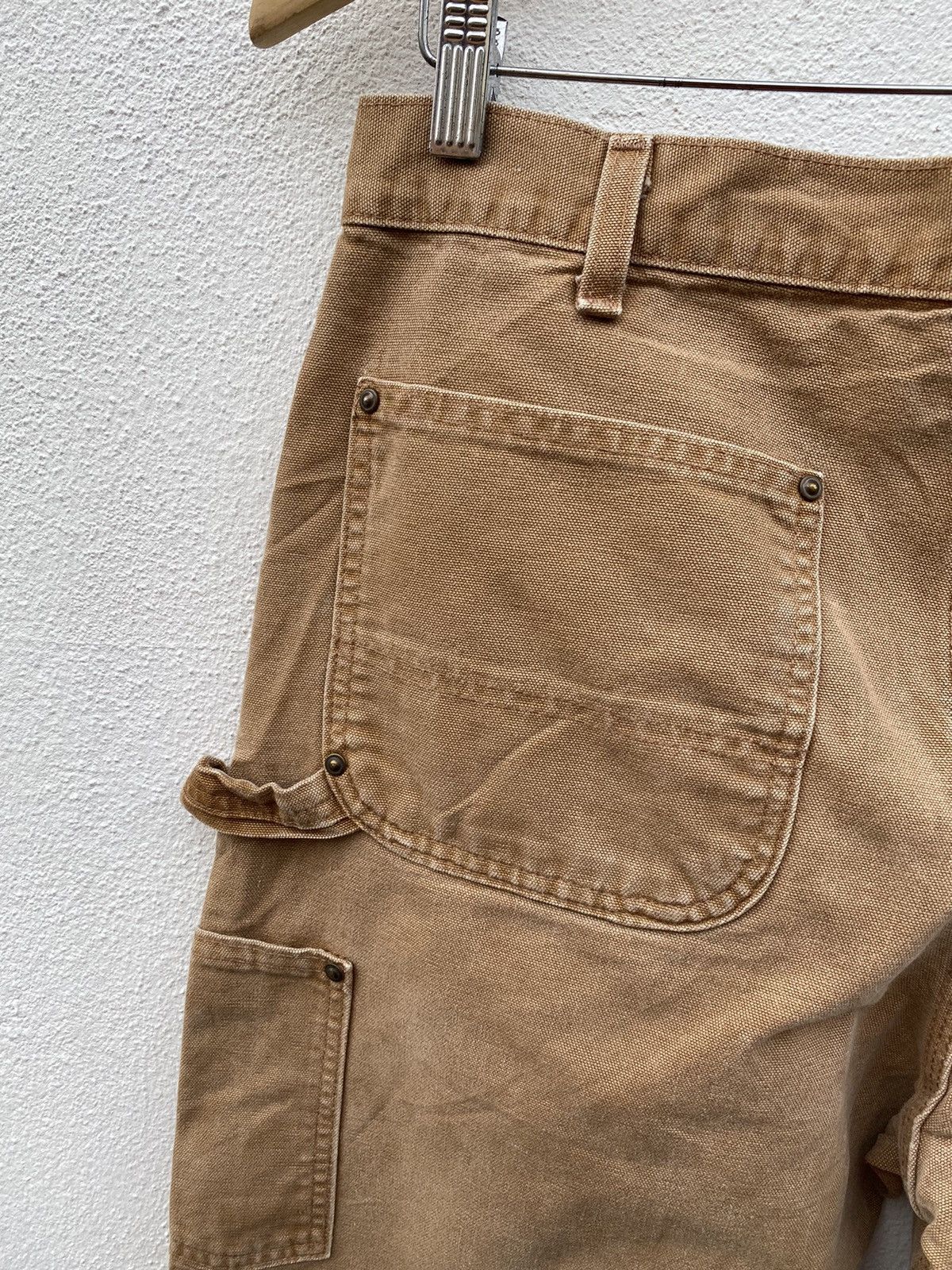 Carhartt × Vintage Vintage Carhartt Double knee Carpenter Dungaree cargo pants Size US 32 / EU 48 - 10 Thumbnail