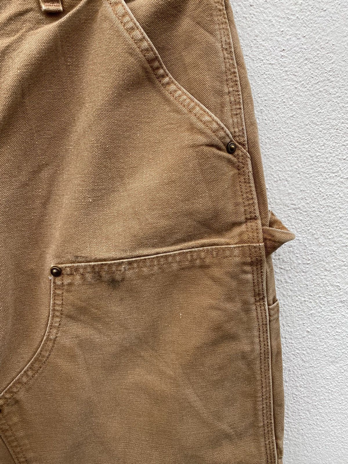 Carhartt × Vintage Vintage Carhartt Double knee Carpenter Dungaree cargo pants Size US 32 / EU 48 - 3 Thumbnail