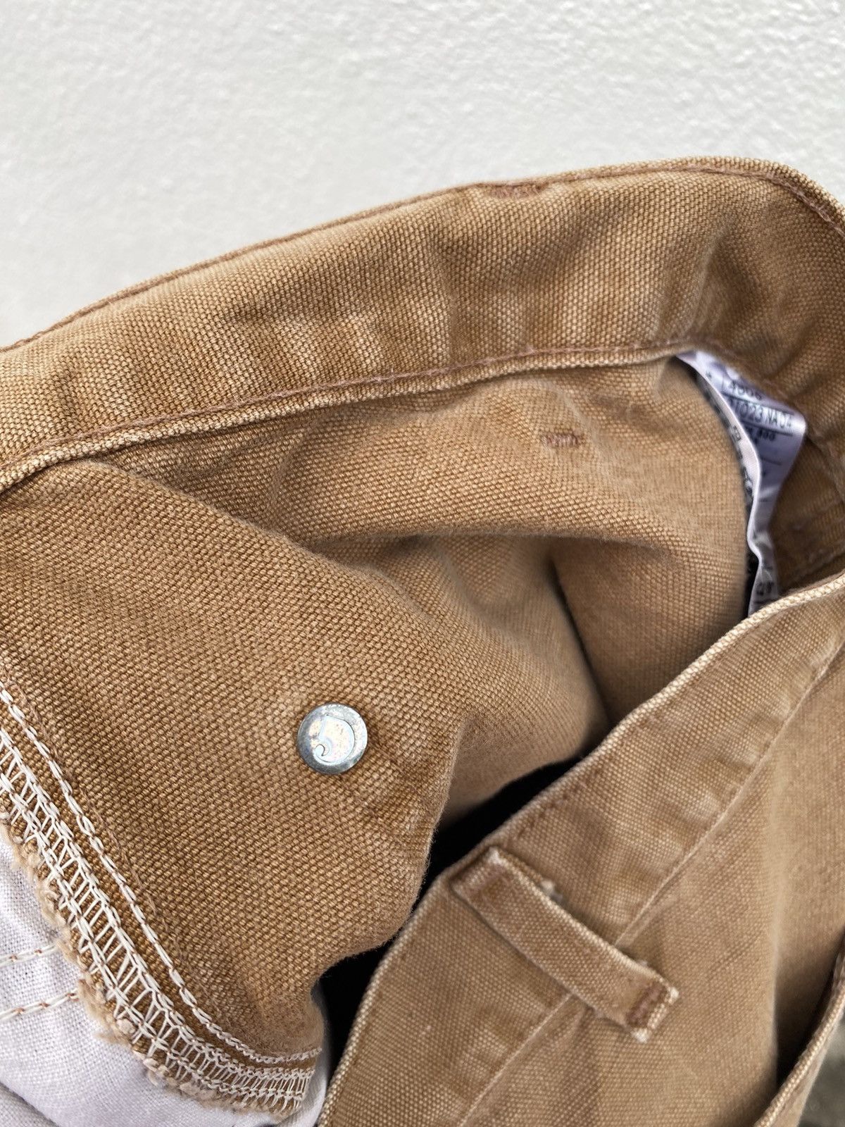 Carhartt × Vintage Vintage Carhartt Double knee Carpenter Dungaree cargo pants Size US 32 / EU 48 - 14 Thumbnail