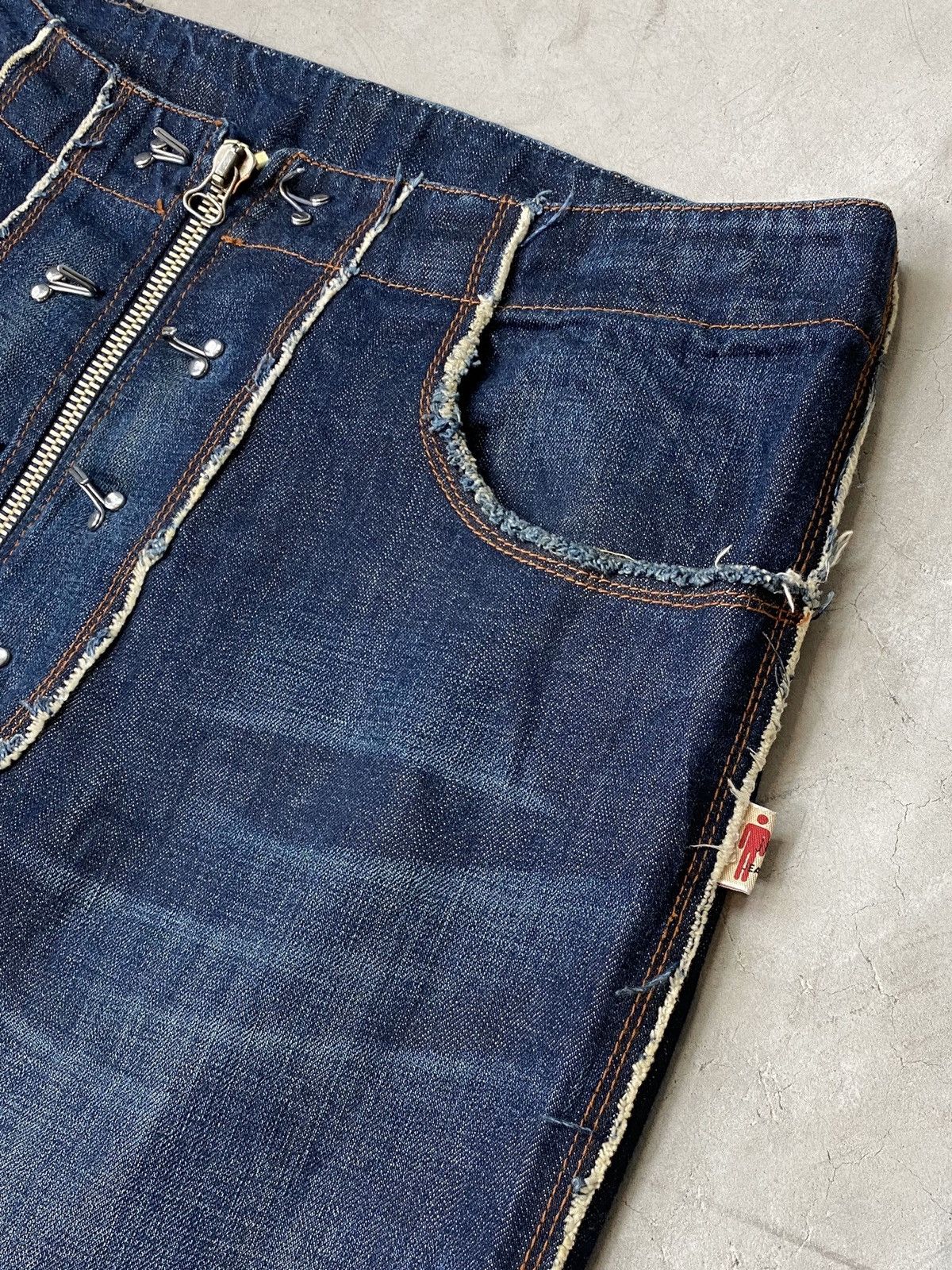 Jean Paul Gaultier Jean Paul Gaultier Vintage Frayed Denims Size US 32 / EU 48 - 3 Thumbnail