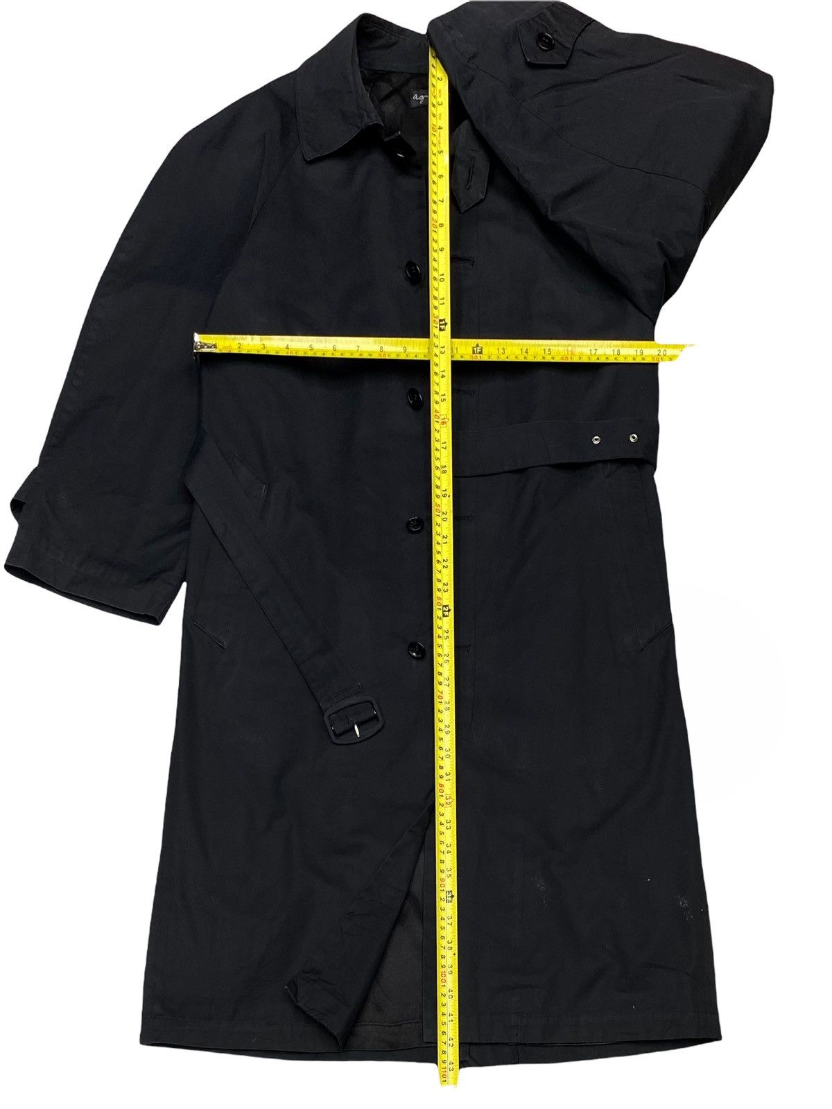 Other × agnes b. AGNES B PARIS OVERCOAT JACKET WITH BELT MADE IN JAPAN Size US M / EU 48-50 / 2 - 17 Thumbnail