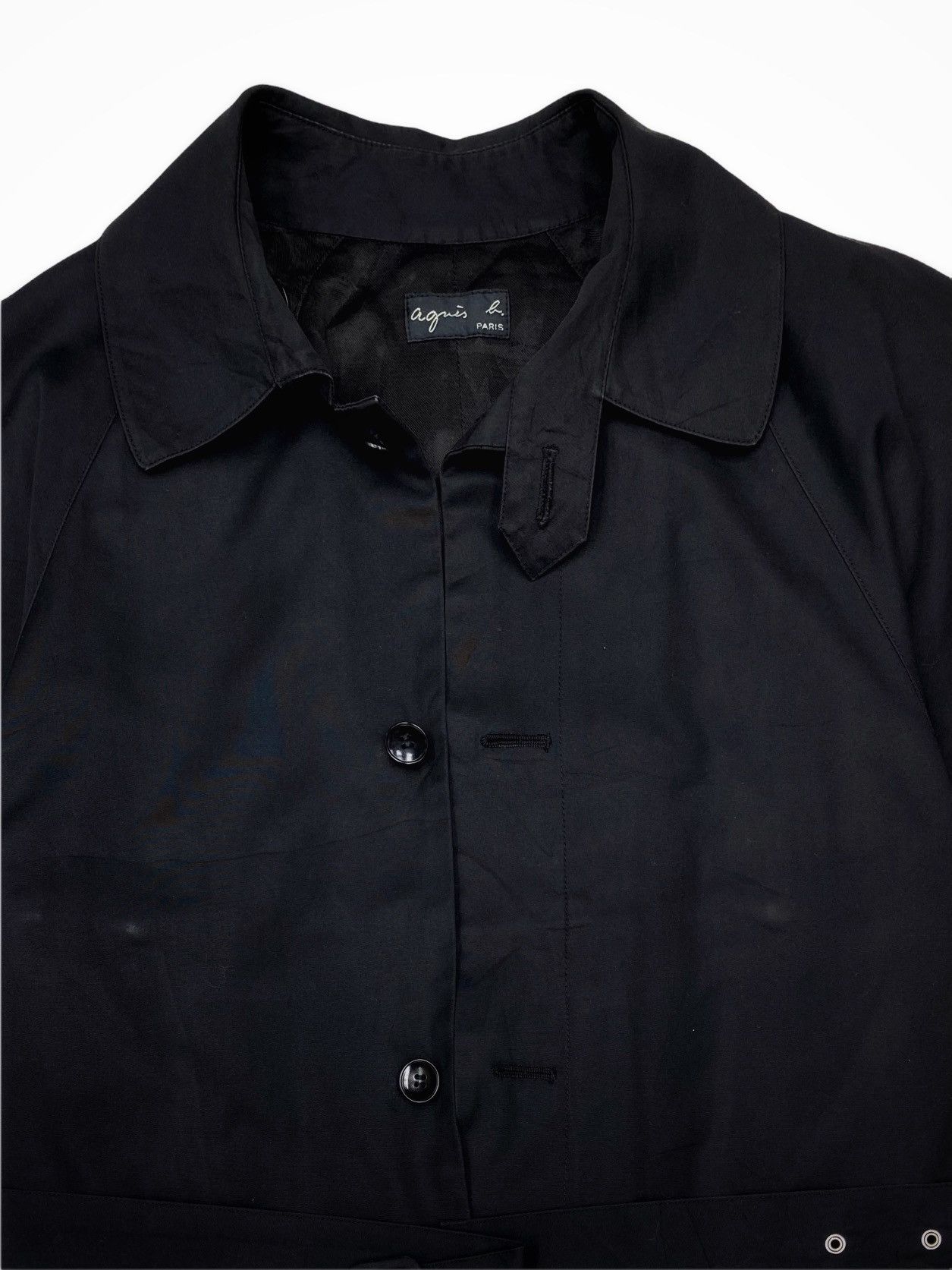 Other × agnes b. AGNES B PARIS OVERCOAT JACKET WITH BELT MADE IN JAPAN Size US M / EU 48-50 / 2 - 4 Thumbnail