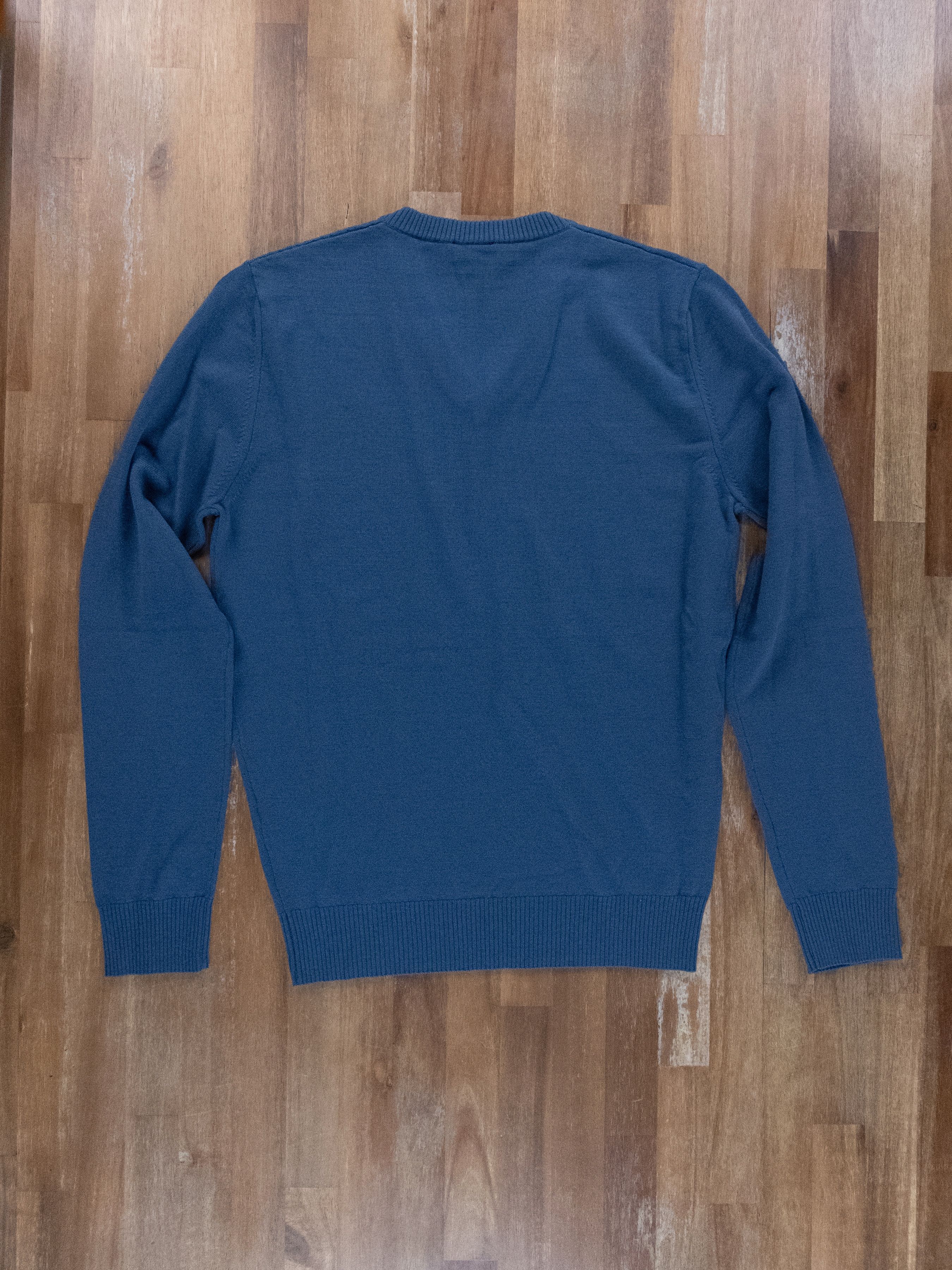 Isaia ISAIA Napoli blue v-neck wool sweater - Medium - NWT Size US M / EU 48-50 / 2 - 6 Thumbnail