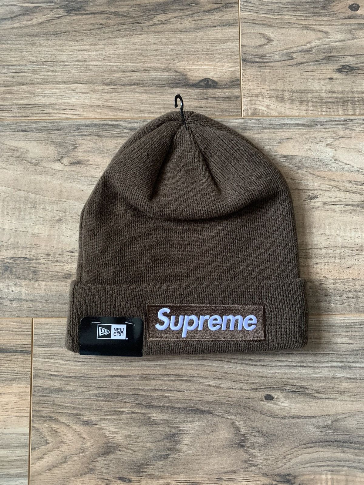 Supreme New Era Box Logo Beanie 【Brown】 Supreme x New Era box-logo Beanie | Brown | FARFETCH