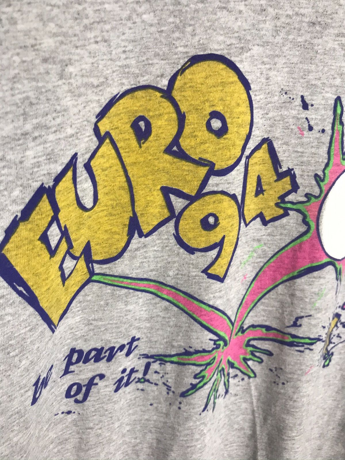 Vintage 1994 Vintage 90s Euro Tennis cup t-shirt Size US XL / EU 56 / 4 - 3 Thumbnail