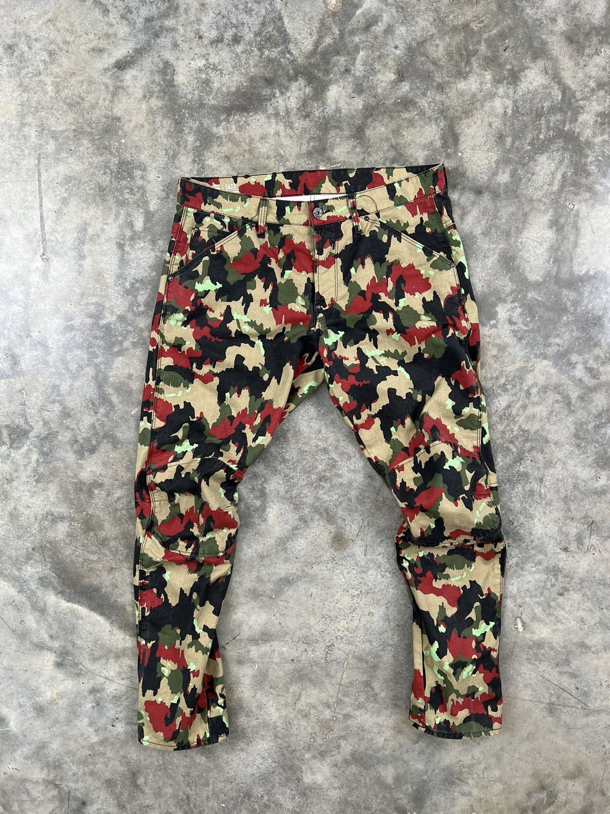 PHARELL WILLIAMS X G-STAR ELWOOD X25 TAPERED MEN’S JEANS 34