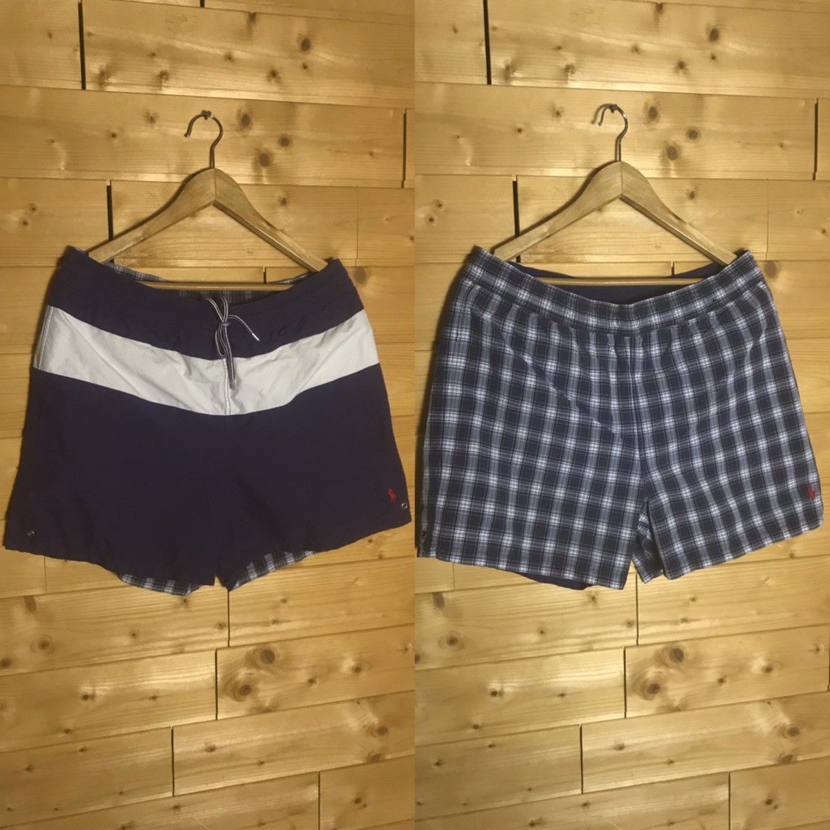 Vintage Vintage Polo Ralph Lauren double side shorts Size US 34 / EU 50 - 1 Thumbnail