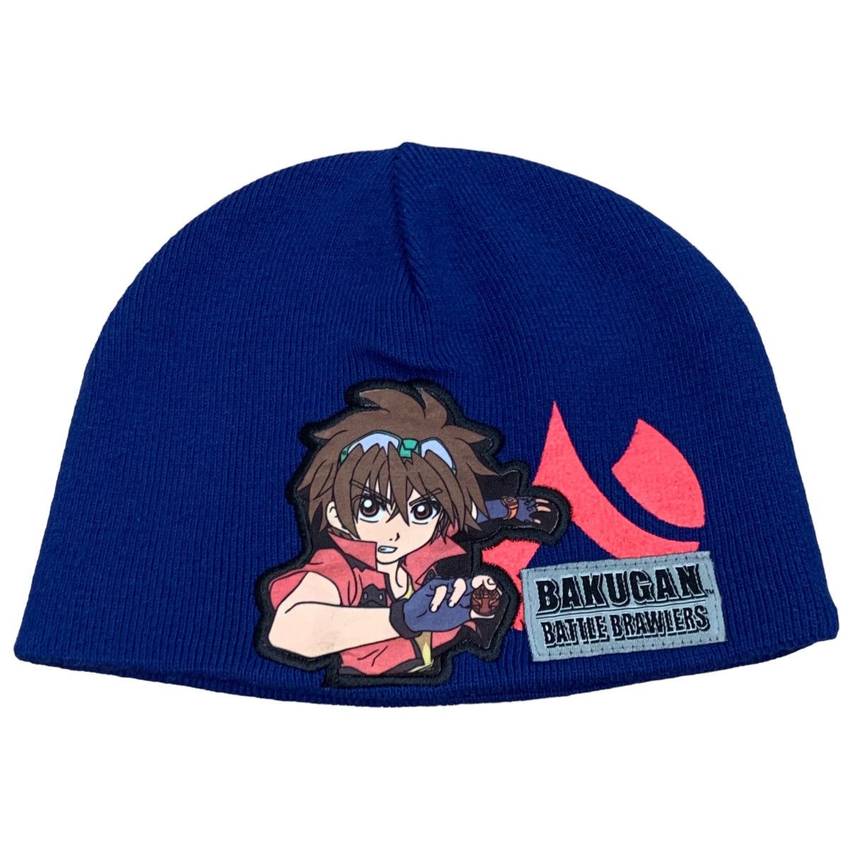 Japanese Brand Rare Vintage Bakugan Battle Brawlers Blue Reversible Beanie Size ONE SIZE - 1 Thumbnail