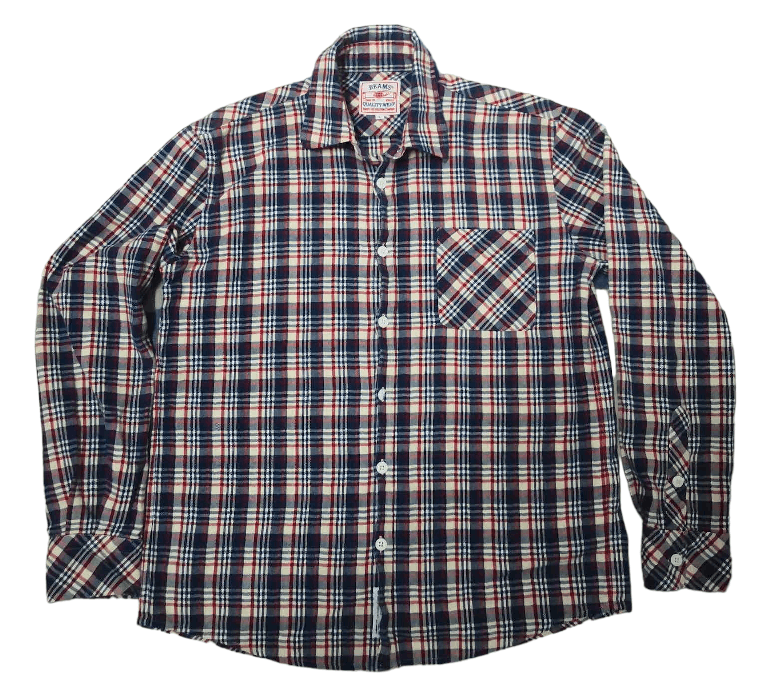 Beams Plus Beams Flannel Size US M / EU 48-50 / 2 - 1 Thumbnail