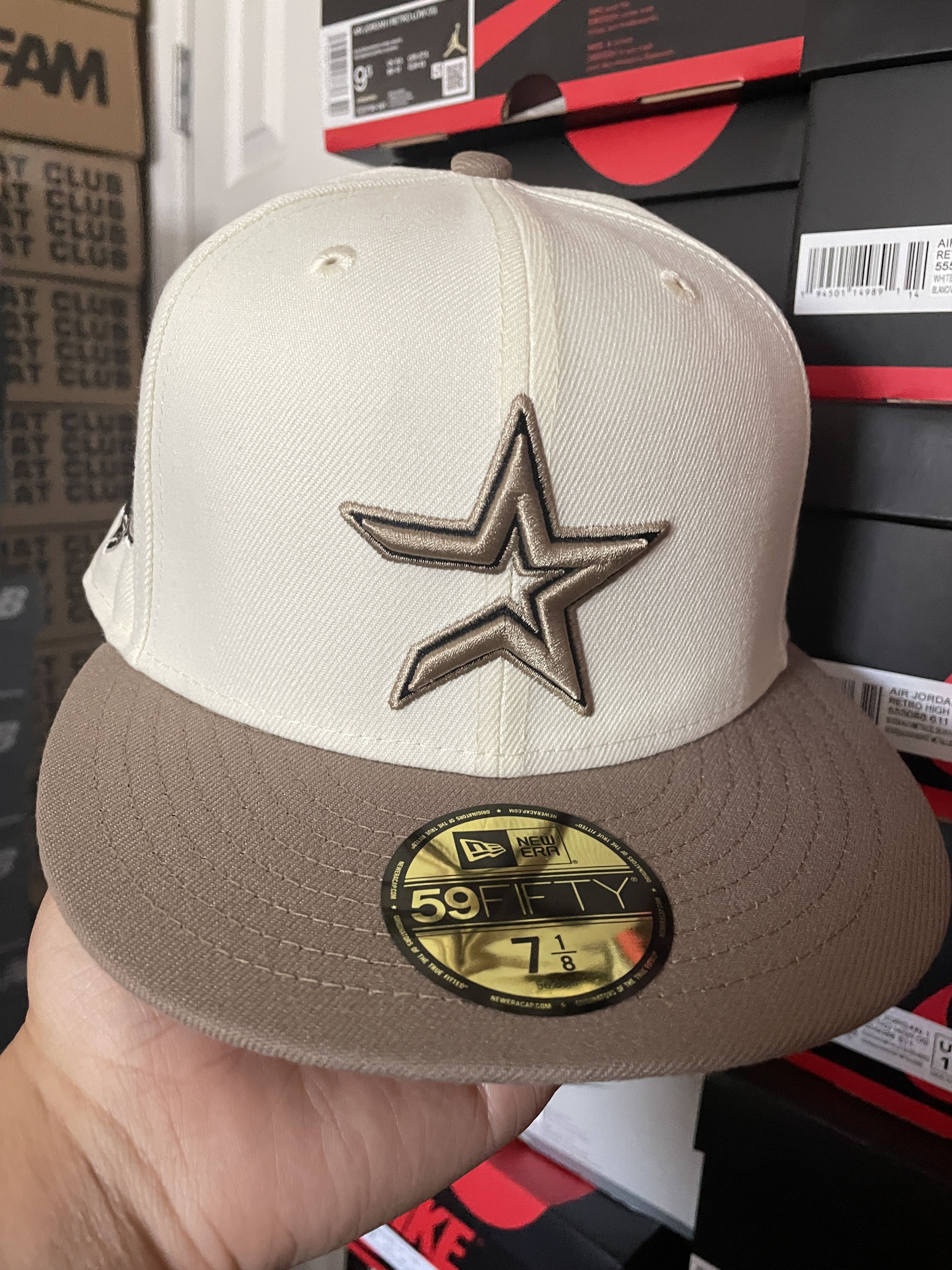 Lids × MLB × New Era 7 1/8 Lids Strictly Business Houston Astros 45th Two 2 Tone Size ONE SIZE - 2 Thumbnail