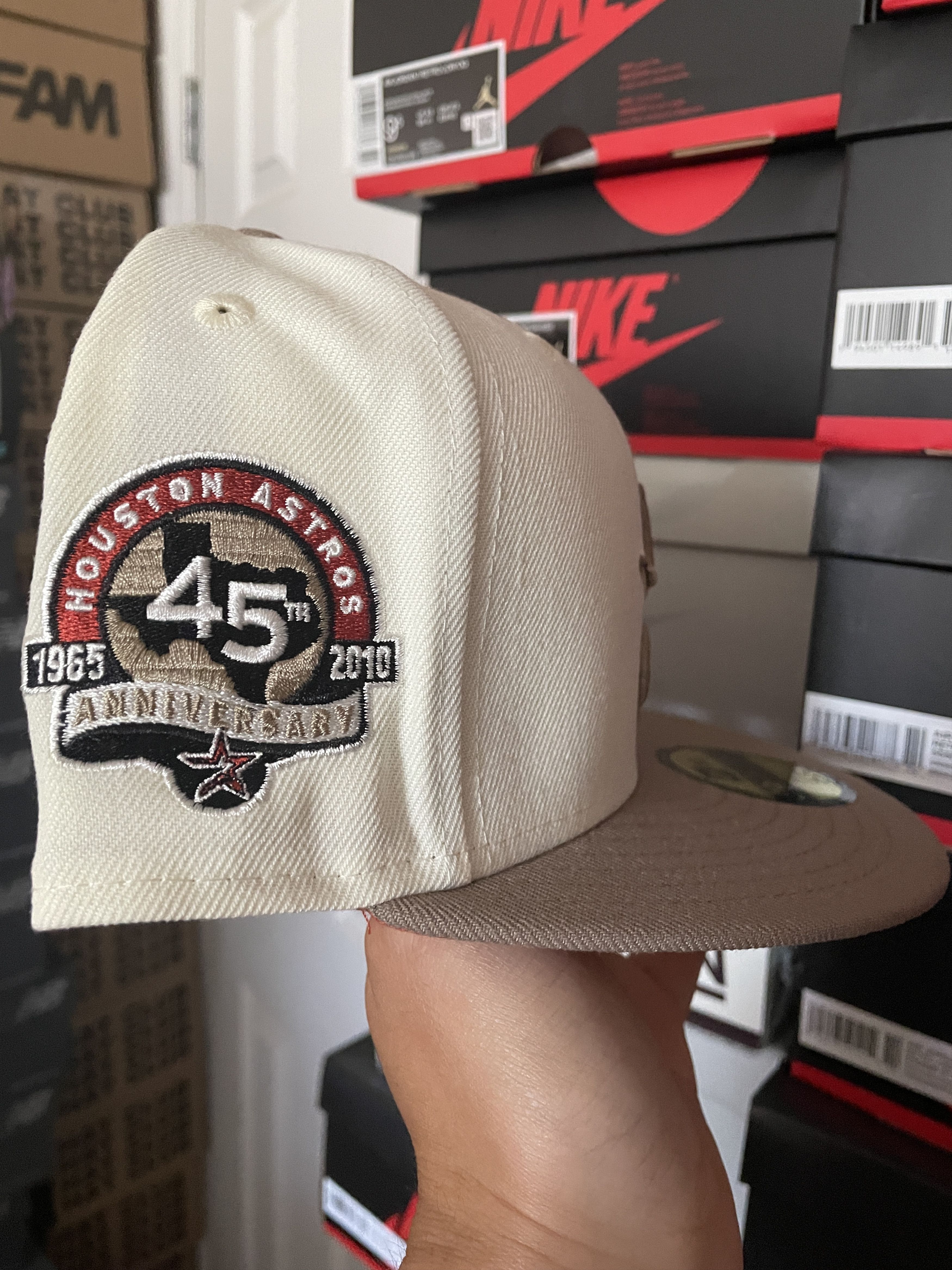 Lids × MLB × New Era 7 1/8 Lids Strictly Business Houston Astros 45th Two 2 Tone Size ONE SIZE - 3 Thumbnail