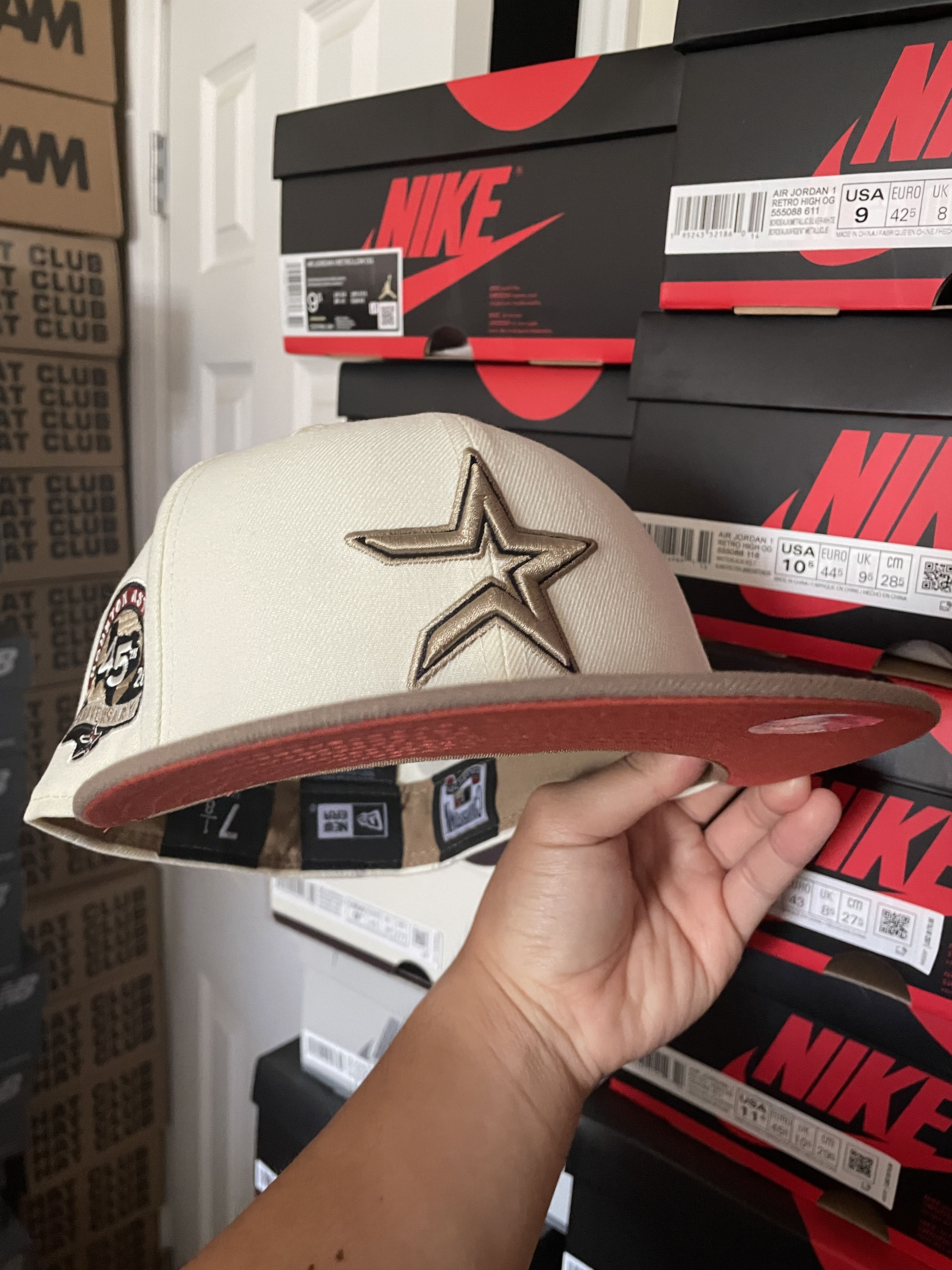 Lids × MLB × New Era 7 1/8 Lids Strictly Business Houston Astros 45th Two 2 Tone Size ONE SIZE - 7 Thumbnail