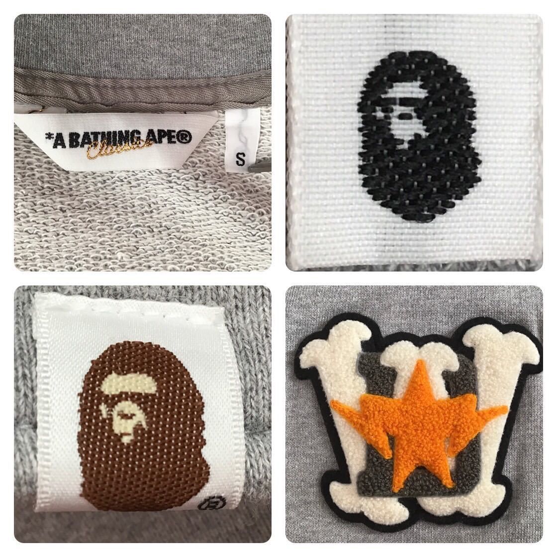 Bape BAPE STA LOGO patch sweat varsity jacket a bathing ape star Size US S / EU 44-46 / 1 - 7 Thumbnail