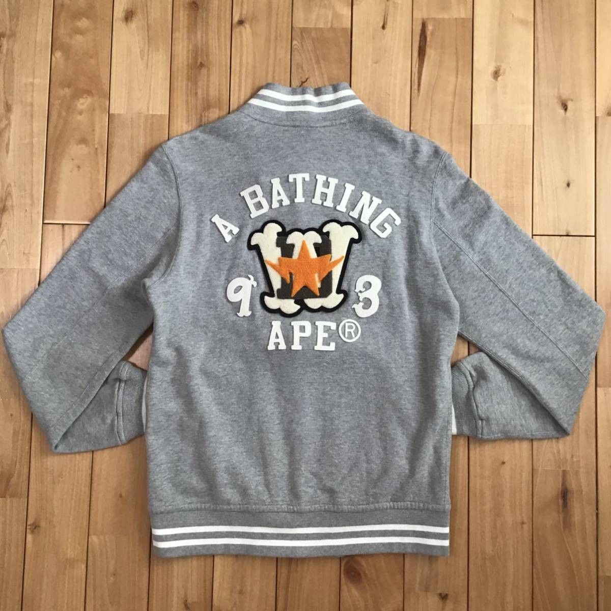 Bape BAPE STA LOGO patch sweat varsity jacket a bathing ape star Size US S / EU 44-46 / 1 - 3 Thumbnail