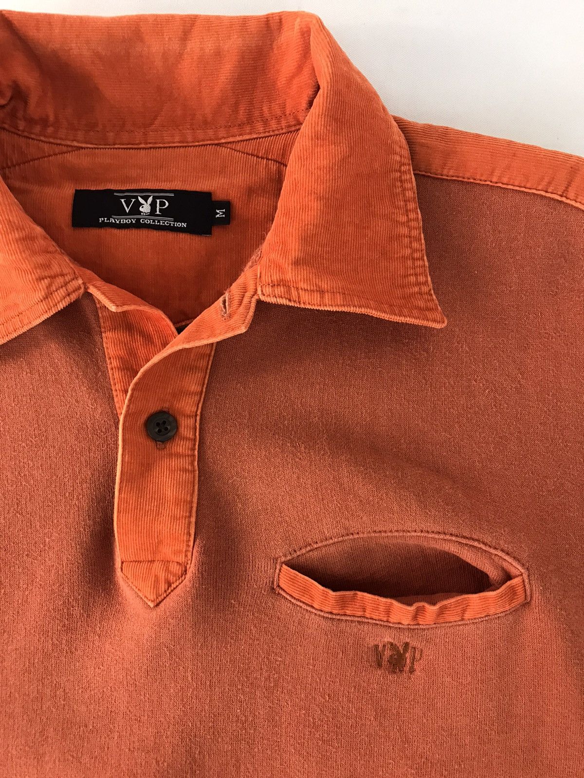 Playboy × Vintage Sweatshirt Playboy Collection Simple Siggle Pocket Design Size US L / EU 52-54 / 3 - 4 Thumbnail
