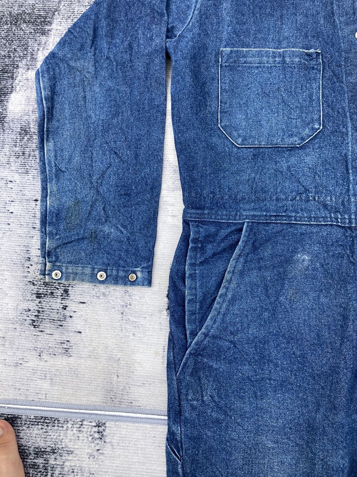 Designer × Japanese Brand DISTRESSED BIG BILL OVERALL Size US 40 / EU 56 - 5 Thumbnail