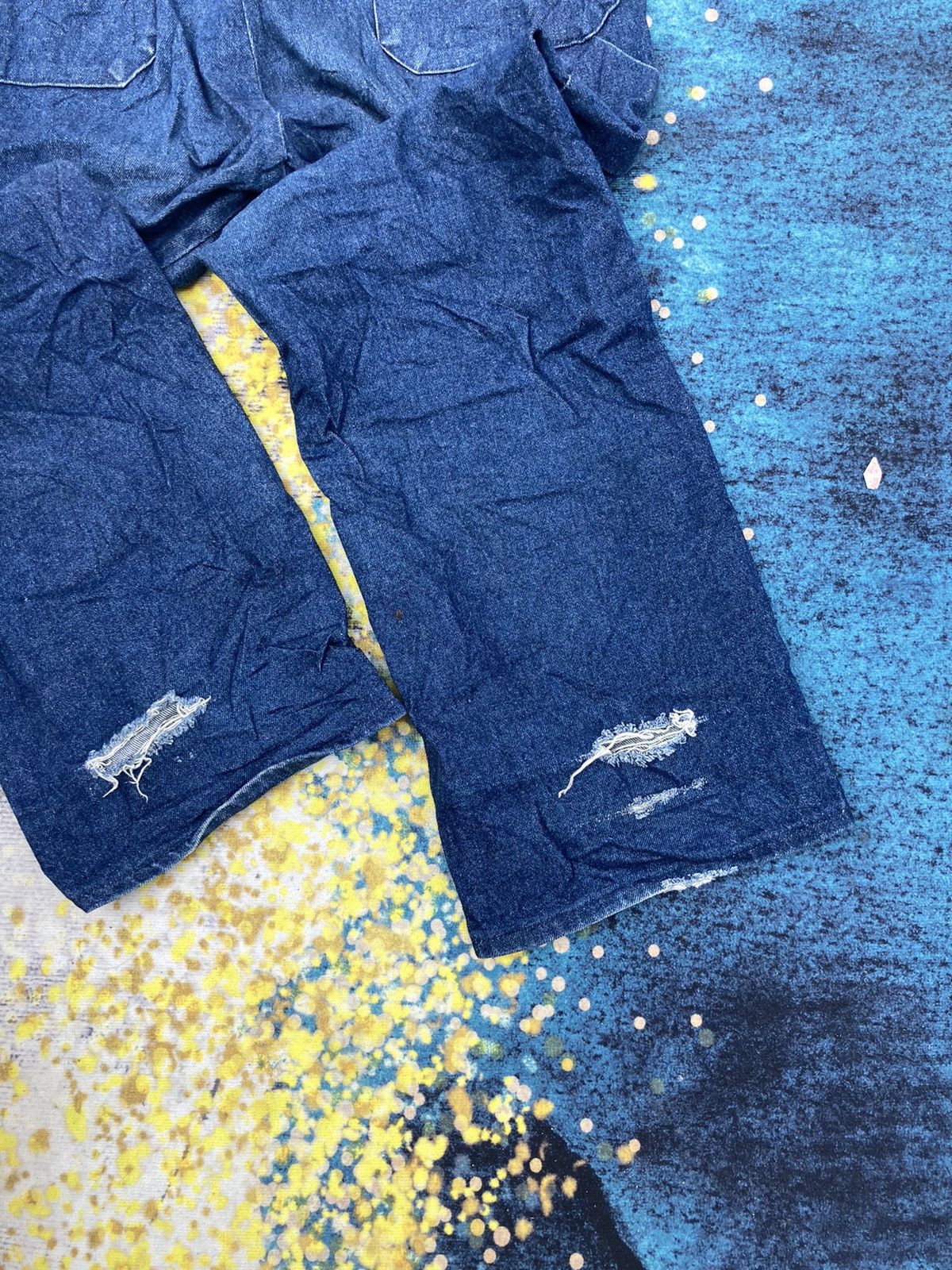 Designer × Japanese Brand DISTRESSED BIG BILL OVERALL Size US 40 / EU 56 - 13 Thumbnail