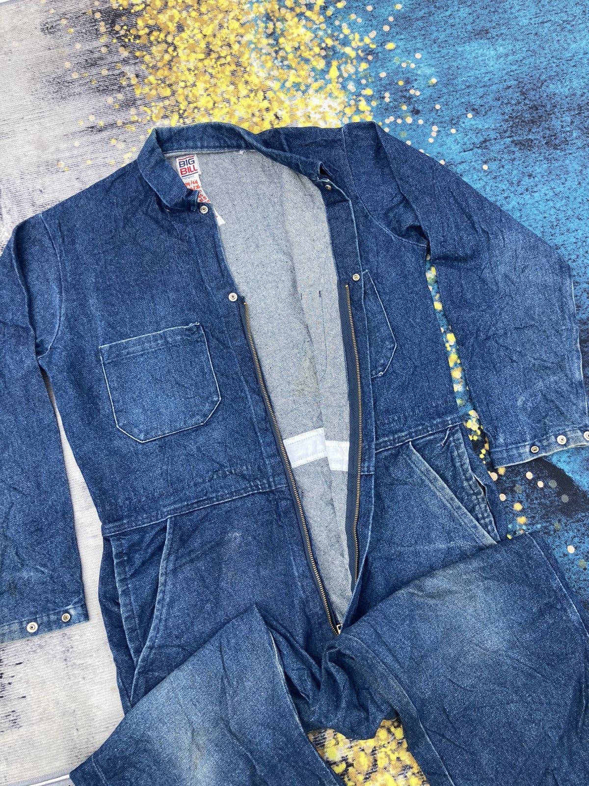Designer × Japanese Brand DISTRESSED BIG BILL OVERALL Size US 40 / EU 56 - 3 Thumbnail