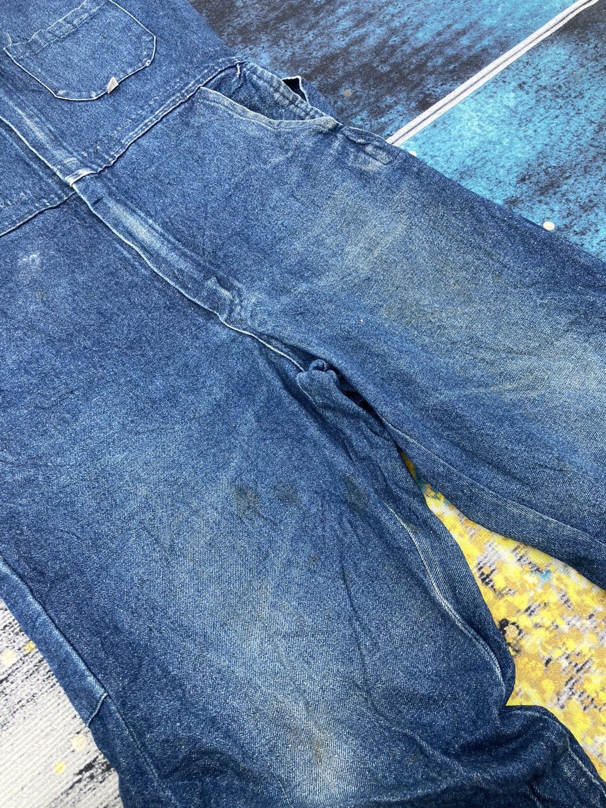 Designer × Japanese Brand DISTRESSED BIG BILL OVERALL Size US 40 / EU 56 - 12 Thumbnail