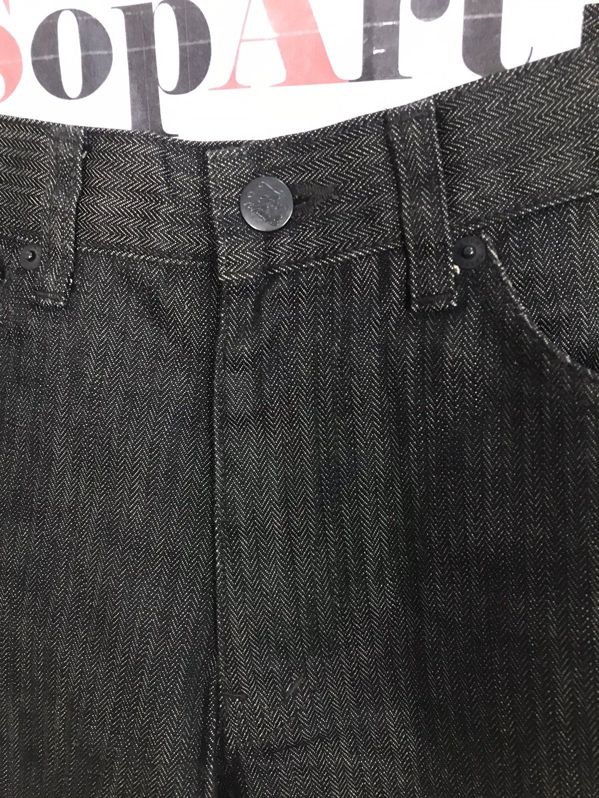 Japanese Brand Vtg Takeo Kikuchi striped Establishment 1984 Tokyo 🇯🇵 Size US 30 / EU 46 - 6 Thumbnail