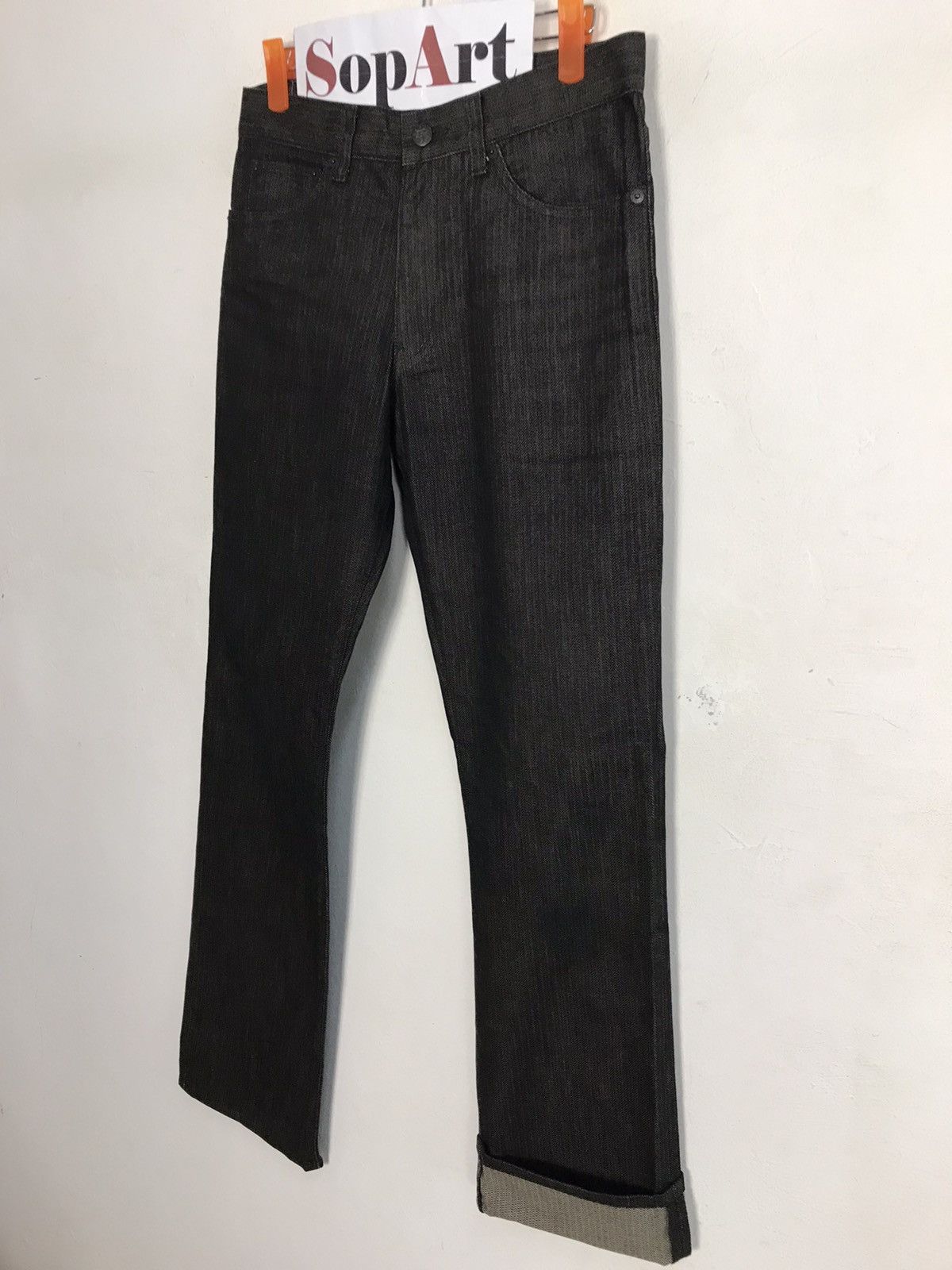 Japanese Brand Vtg Takeo Kikuchi striped Establishment 1984 Tokyo 🇯🇵 Size US 30 / EU 46 - 4 Thumbnail
