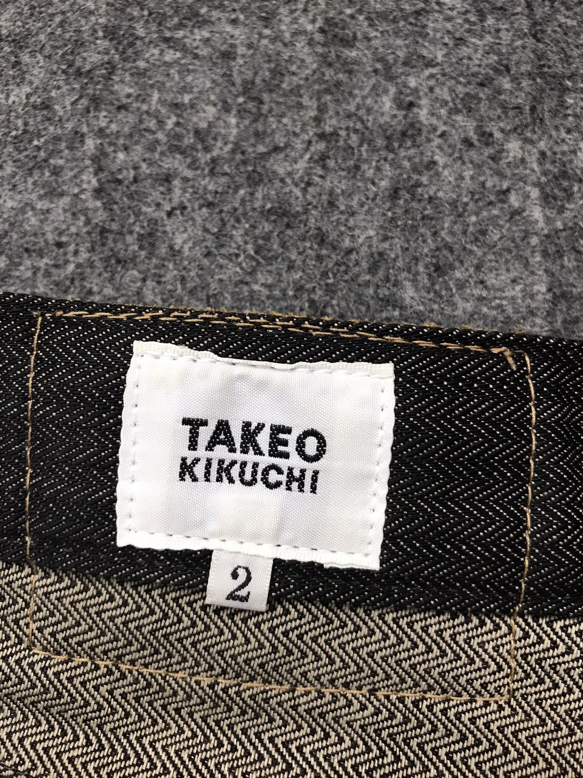 Japanese Brand Vtg Takeo Kikuchi striped Establishment 1984 Tokyo 🇯🇵 Size US 30 / EU 46 - 15 Thumbnail