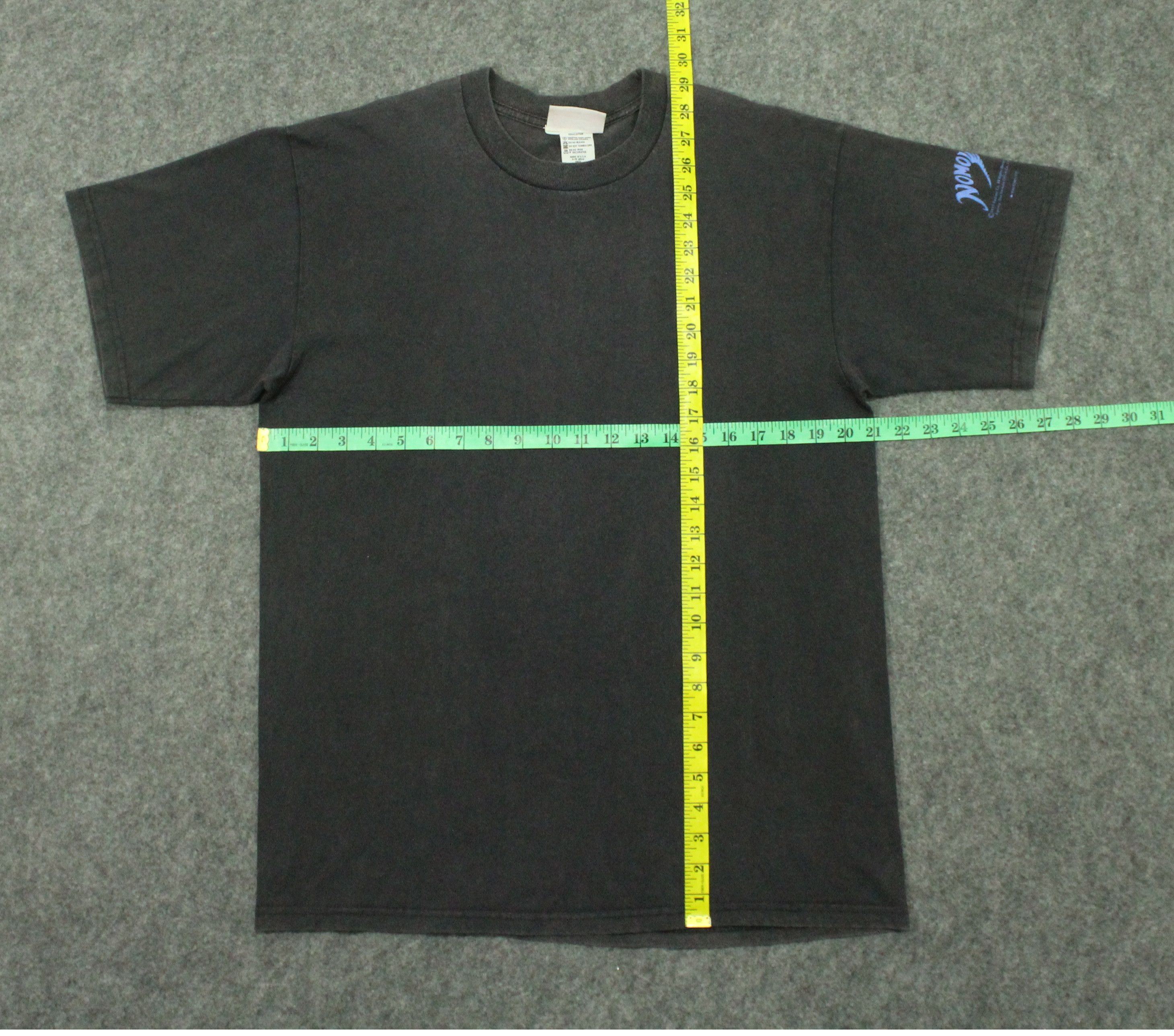 MLB Vintage 90s DODGERS NOMO T Shirt 1997 Faded Black Size US L / EU 52-54 / 3 - 13 Thumbnail