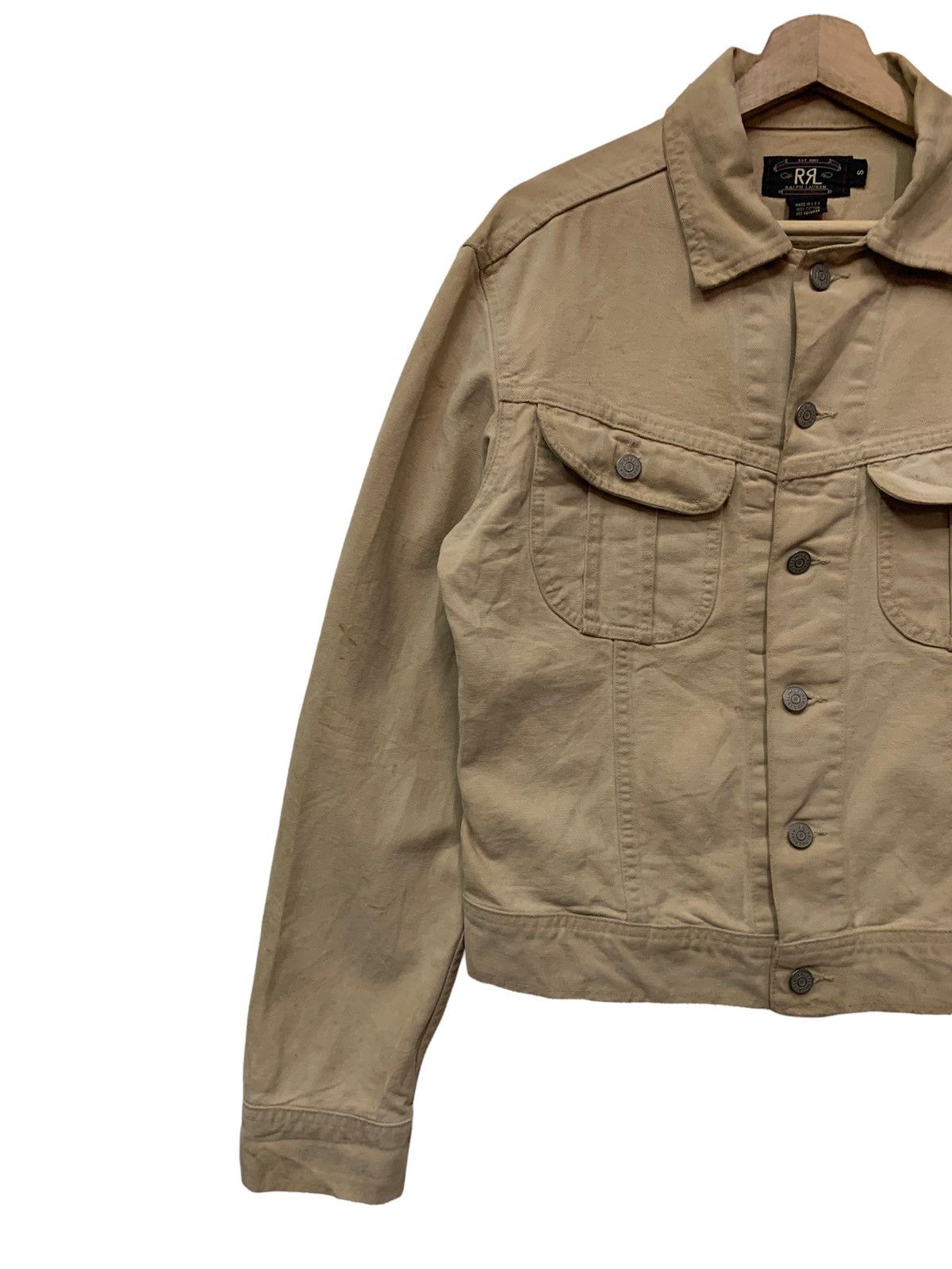 Polo Ralph Lauren 🔥RRL DENIM TRUCKERS JACKETS Size US S / EU 44-46 / 1 - 3 Thumbnail