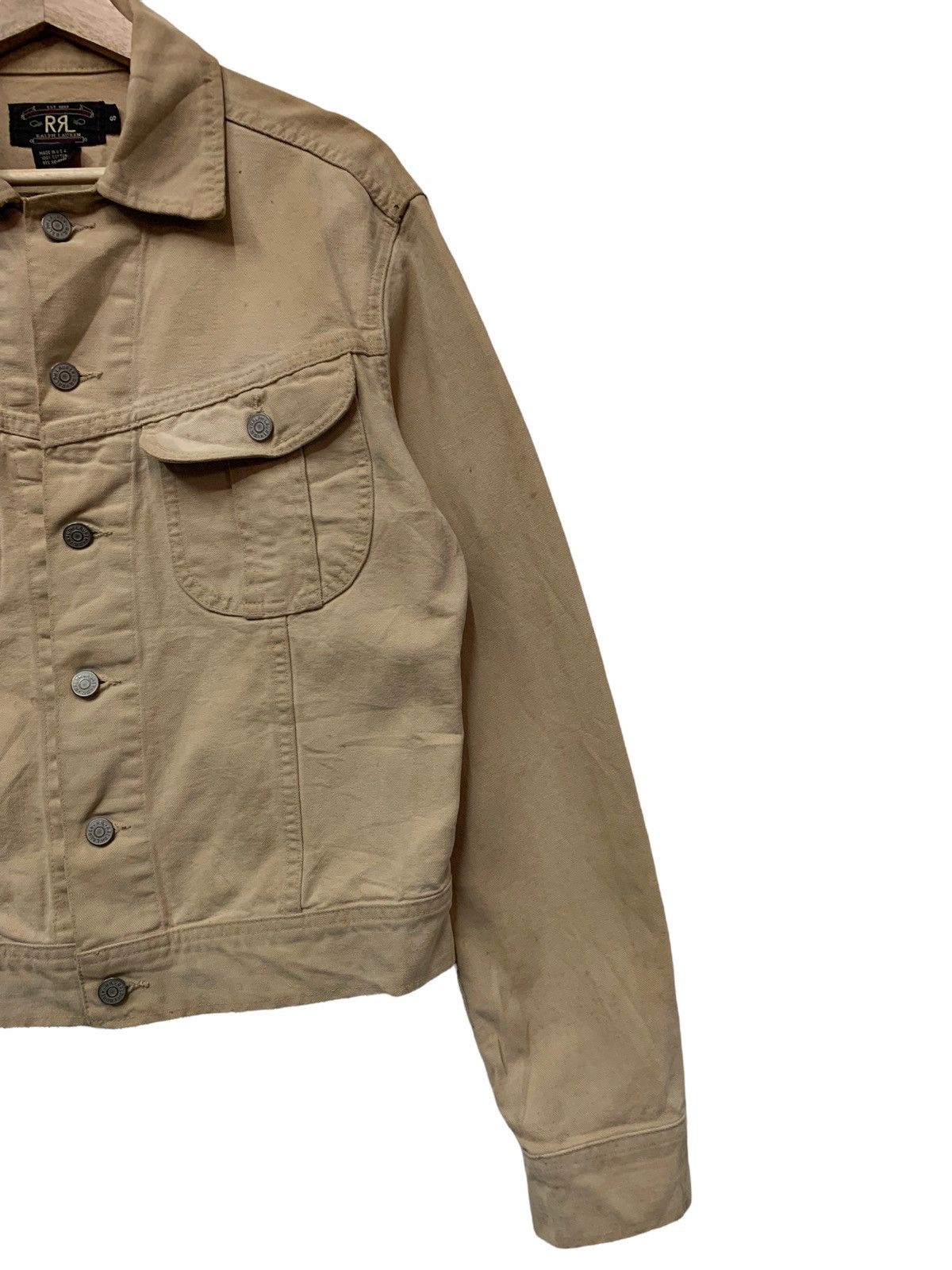 Polo Ralph Lauren 🔥RRL DENIM TRUCKERS JACKETS Size US S / EU 44-46 / 1 - 4 Thumbnail
