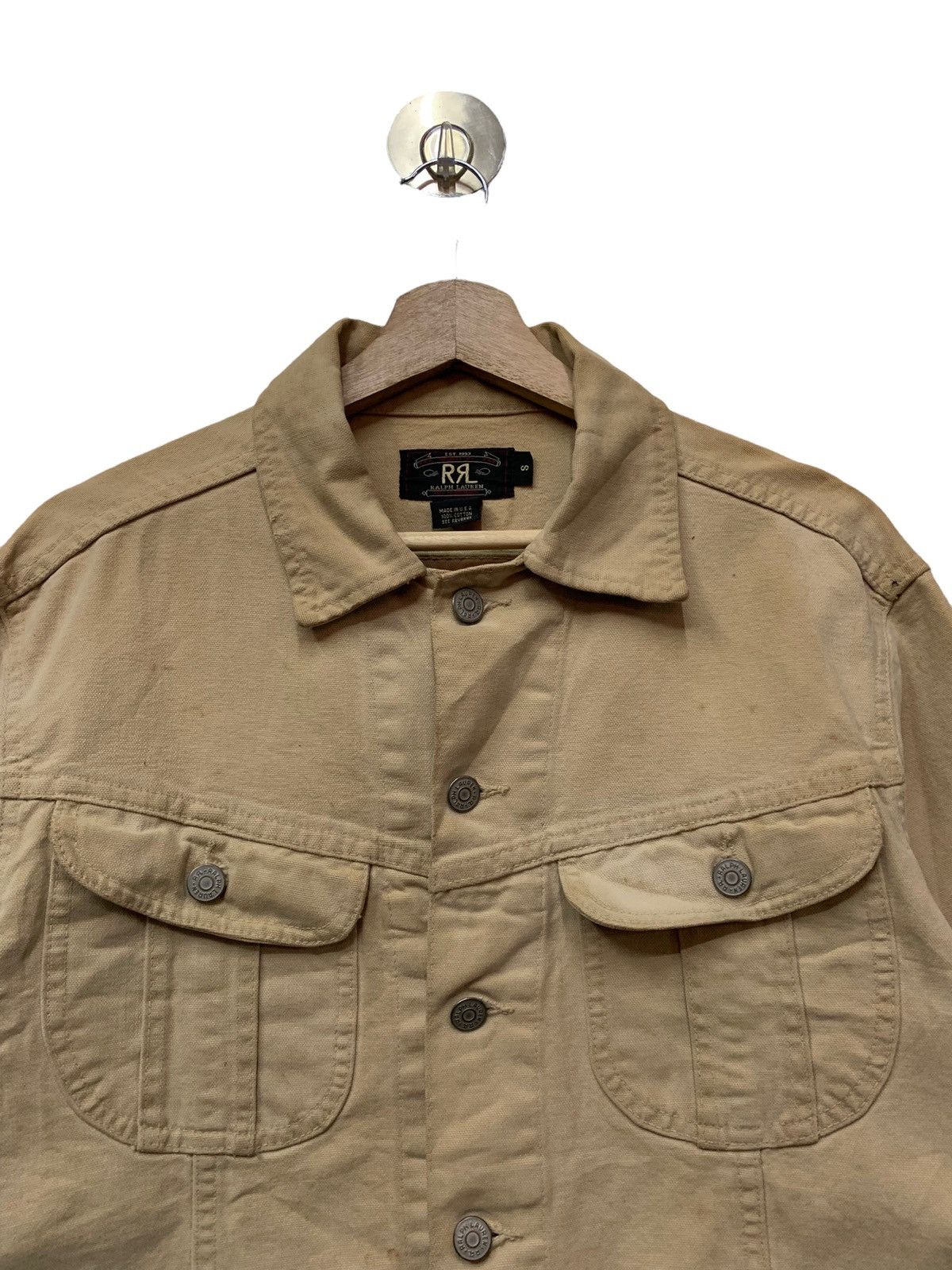 Polo Ralph Lauren 🔥RRL DENIM TRUCKERS JACKETS Size US S / EU 44-46 / 1 - 1 Thumbnail
