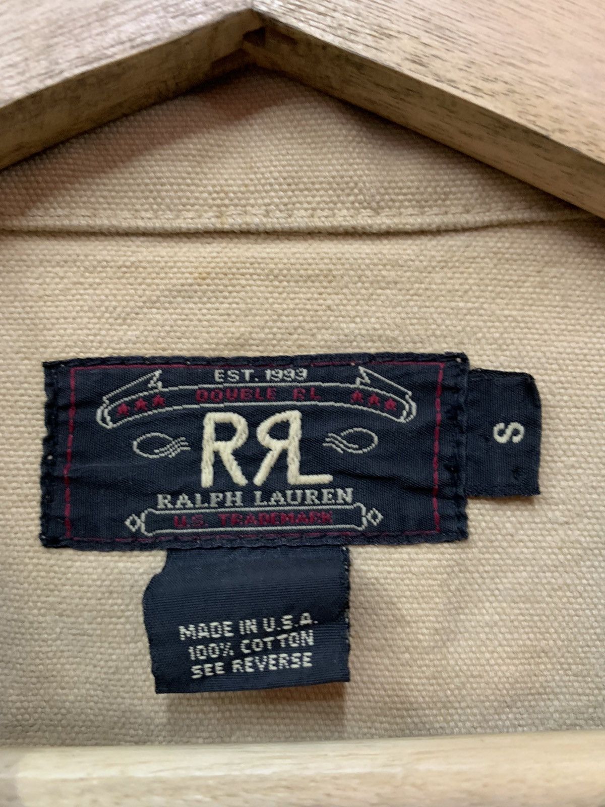 Polo Ralph Lauren 🔥RRL DENIM TRUCKERS JACKETS Size US S / EU 44-46 / 1 - 9 Thumbnail