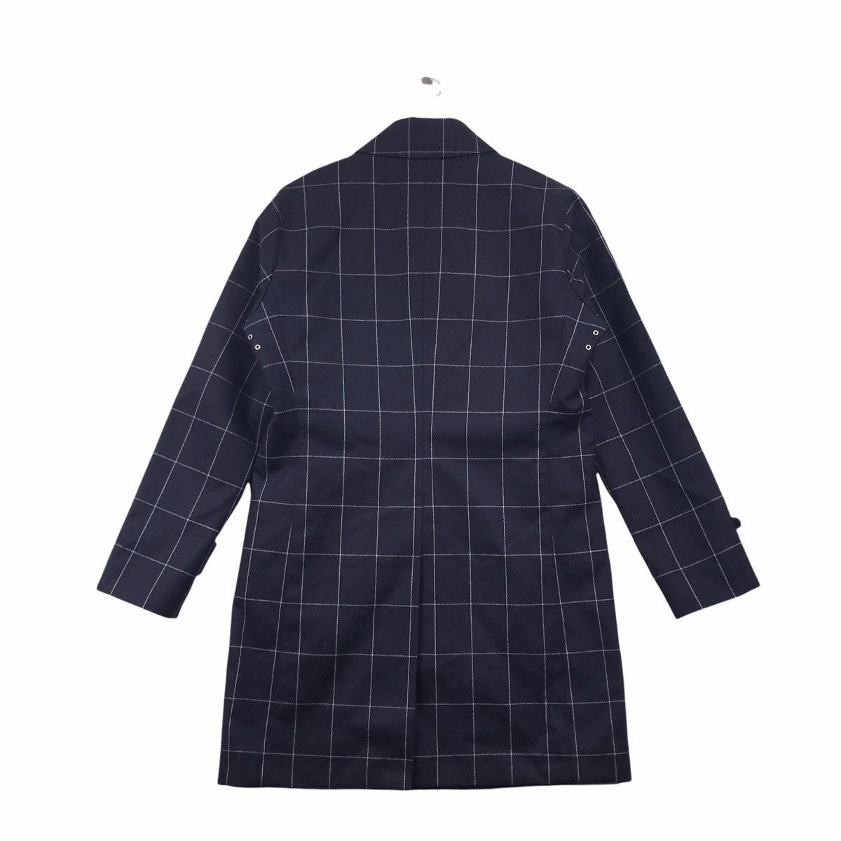 United Arrows UNITED ARROWS Tokyo Japanese Brand Check Parka Long Coat Size US S / EU 44-46 / 1 - 6 Thumbnail