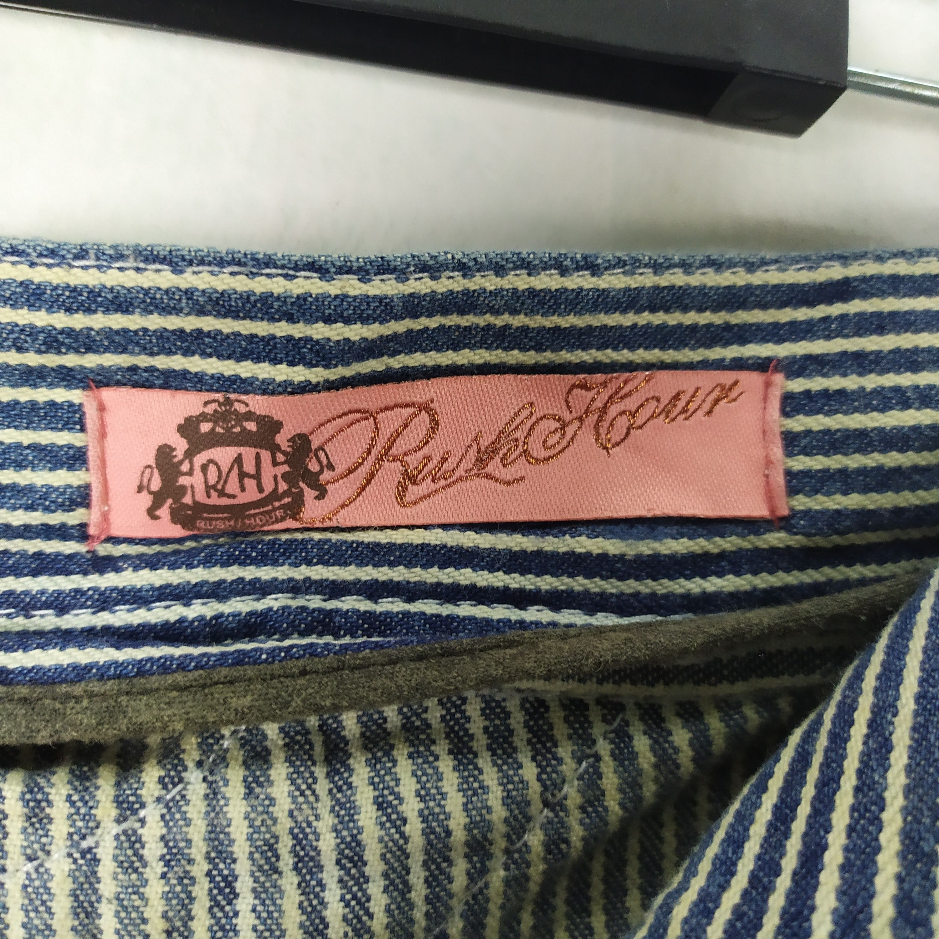Japanese Brand VINTAGE JAPANESE HICKORY STRIPE CARGO PANTS Size US 32 / EU 48 - 18 Thumbnail