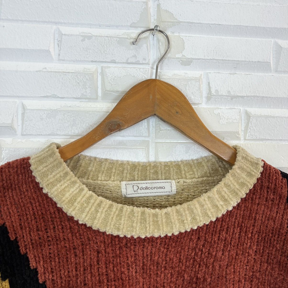 Japanese Brand VINTAGE D DALLCO’ROMA KNITWEAR SWEATSHIRT RARE DESIGN Size US M / EU 48-50 / 2 - 6 Thumbnail