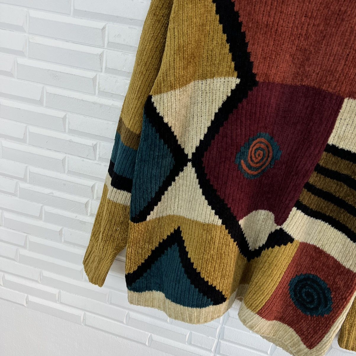 Japanese Brand VINTAGE D DALLCO’ROMA KNITWEAR SWEATSHIRT RARE DESIGN Size US M / EU 48-50 / 2 - 4 Thumbnail