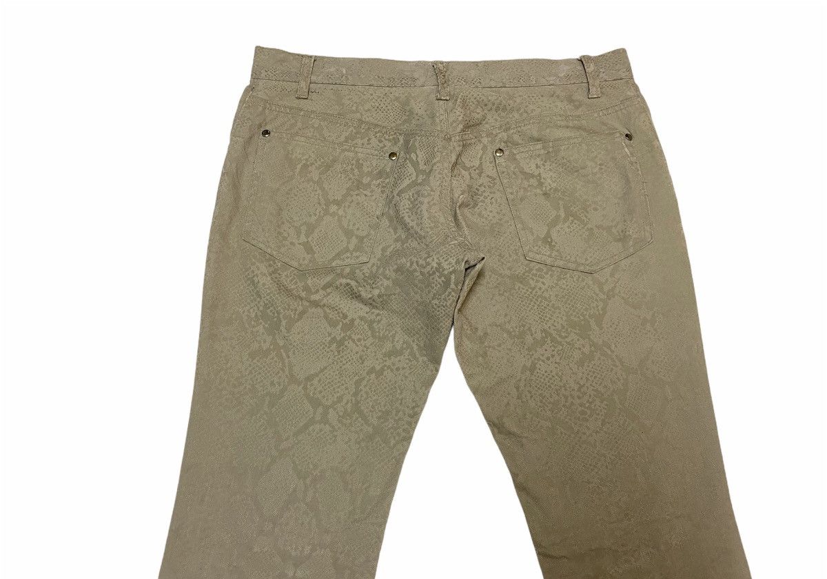 Japanese Brand × Vintage Japanese Semantic Design Snake Skin Trousers Cargo Pants Size US 33 - 5 Thumbnail