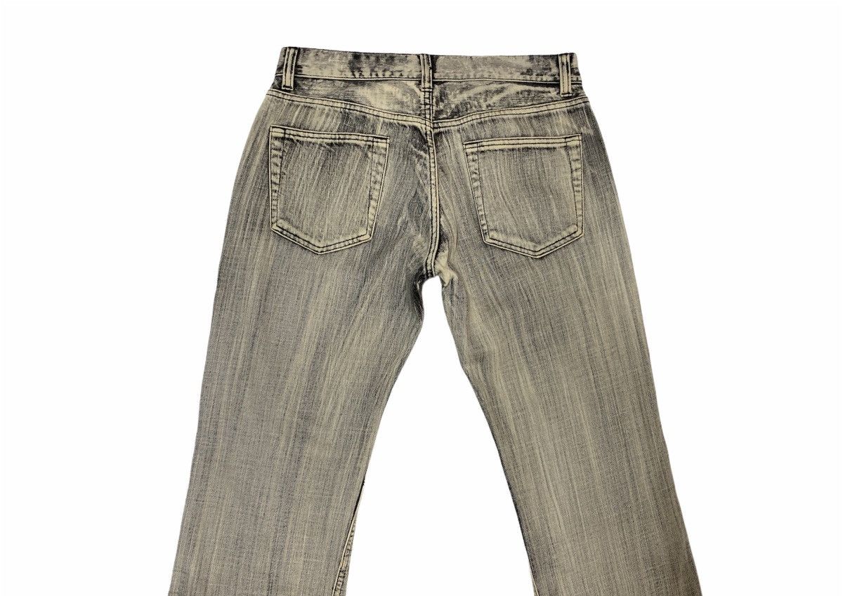 Japanese Brand × Seditionaries Japanese Skull Distressed Ripped Bleached Washed Denim Pants Size US 32 / EU 48 - 4 Thumbnail