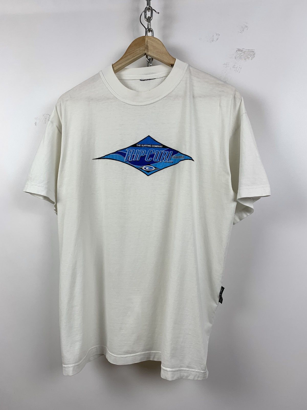 Ripcurl 90s Vintage Rip Curl Surfing Australian Serfwear T-Shirt Size US XL / EU 56 / 4 - 7 Thumbnail