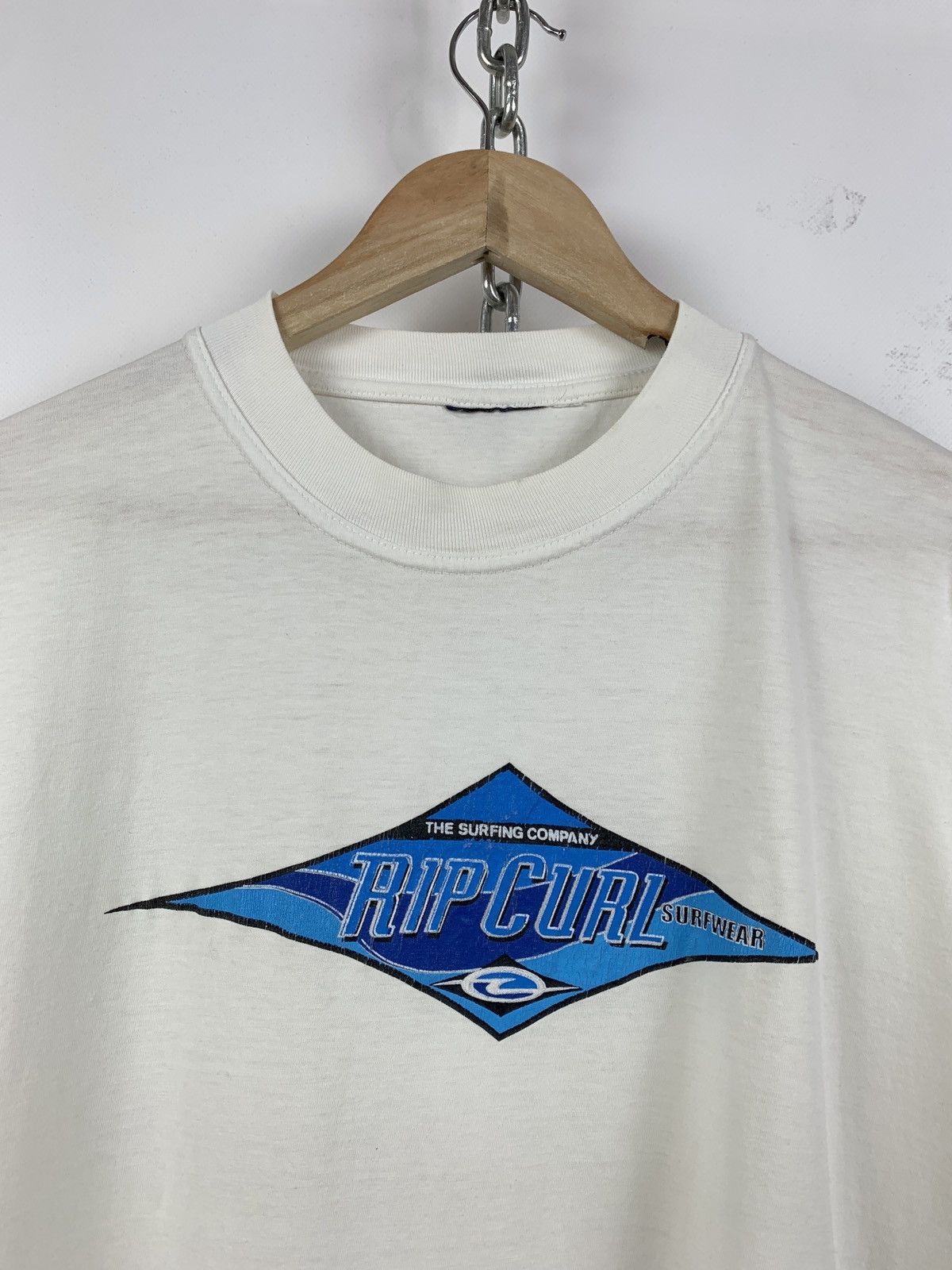 Ripcurl 90s Vintage Rip Curl Surfing Australian Serfwear T-Shirt Size US XL / EU 56 / 4 - 5 Thumbnail