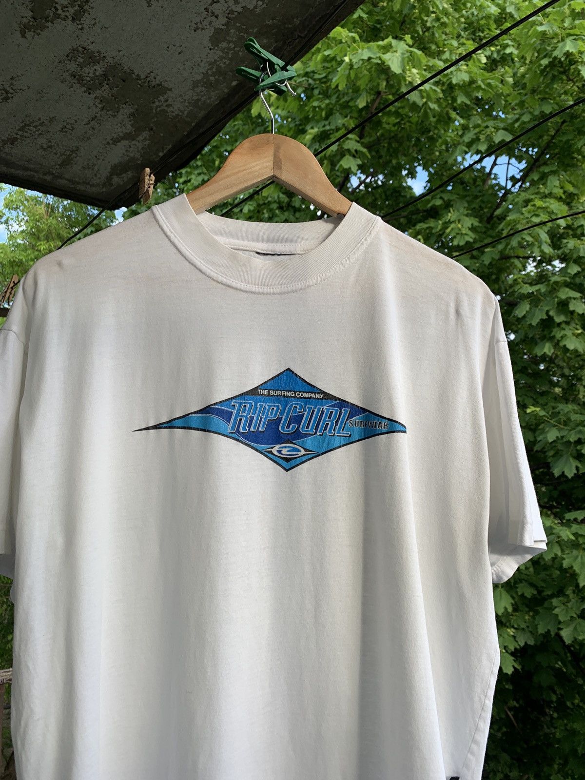 Ripcurl 90s Vintage Rip Curl Surfing Australian Serfwear T-Shirt Size US XL / EU 56 / 4 - 2 Thumbnail