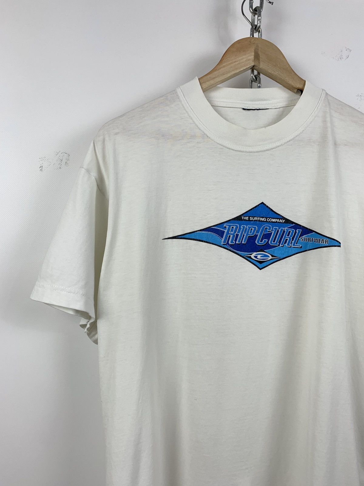Ripcurl 90s Vintage Rip Curl Surfing Australian Serfwear T-Shirt Size US XL / EU 56 / 4 - 4 Thumbnail
