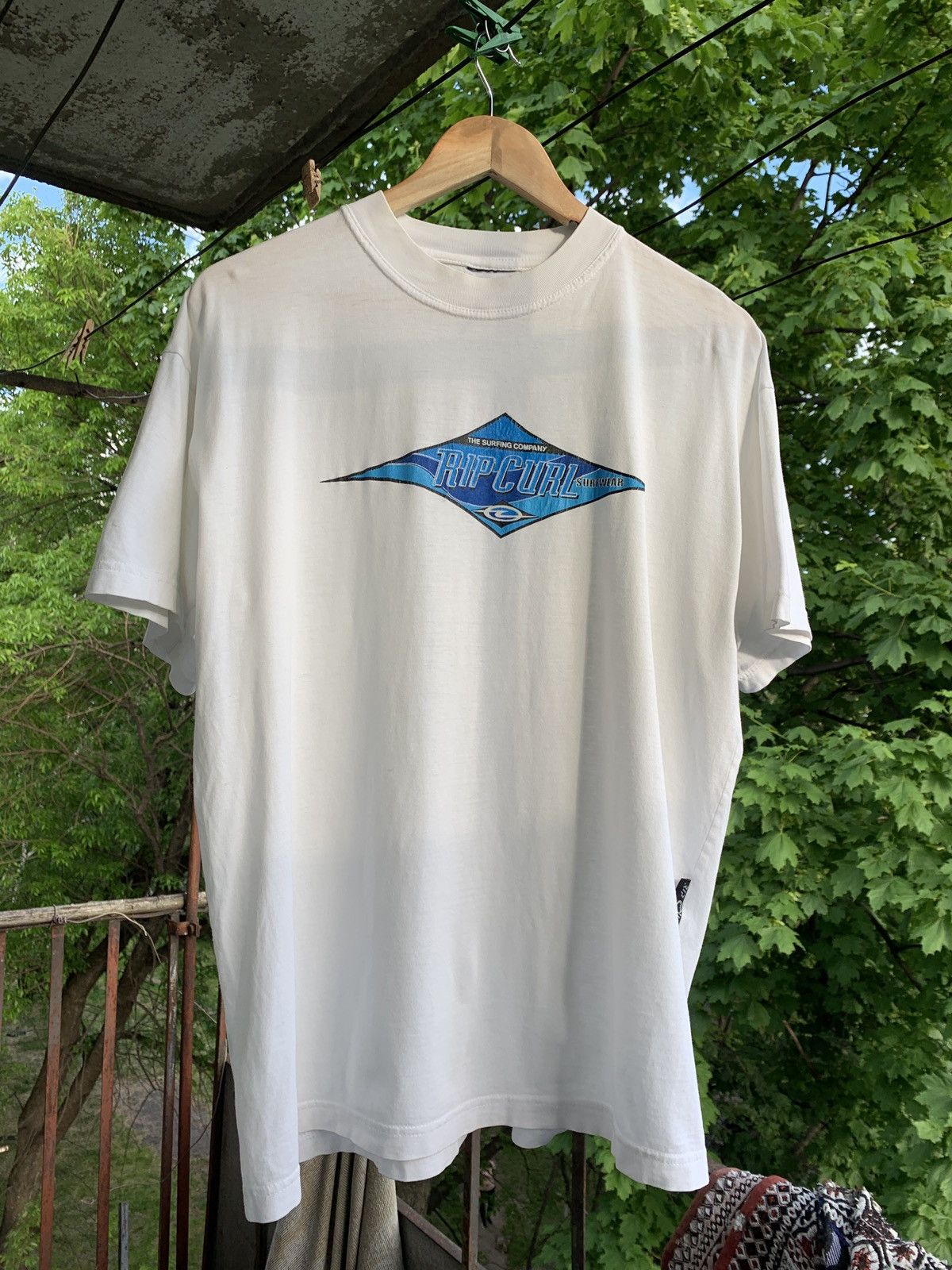 Ripcurl 90s Vintage Rip Curl Surfing Australian Serfwear T-Shirt Size US XL / EU 56 / 4 - 1 Thumbnail