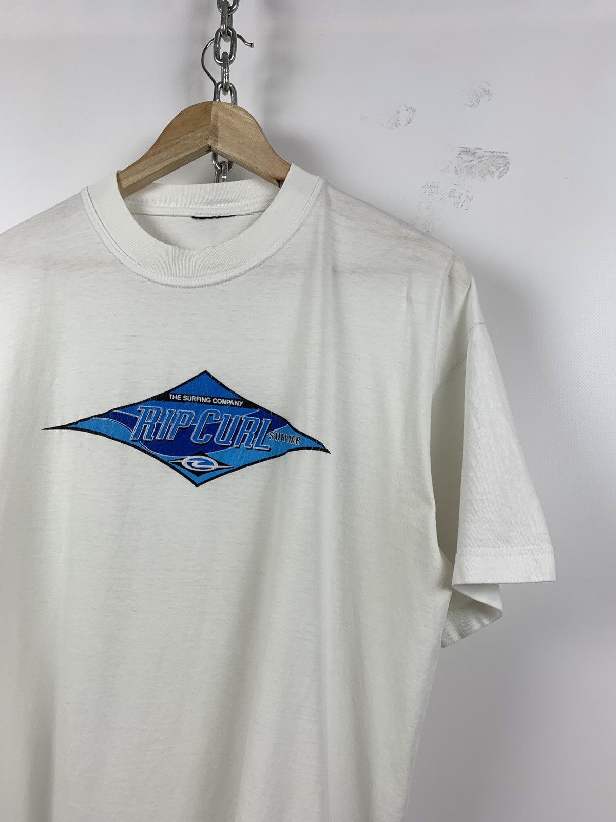 Ripcurl 90s Vintage Rip Curl Surfing Australian Serfwear T-Shirt Size US XL / EU 56 / 4 - 6 Thumbnail