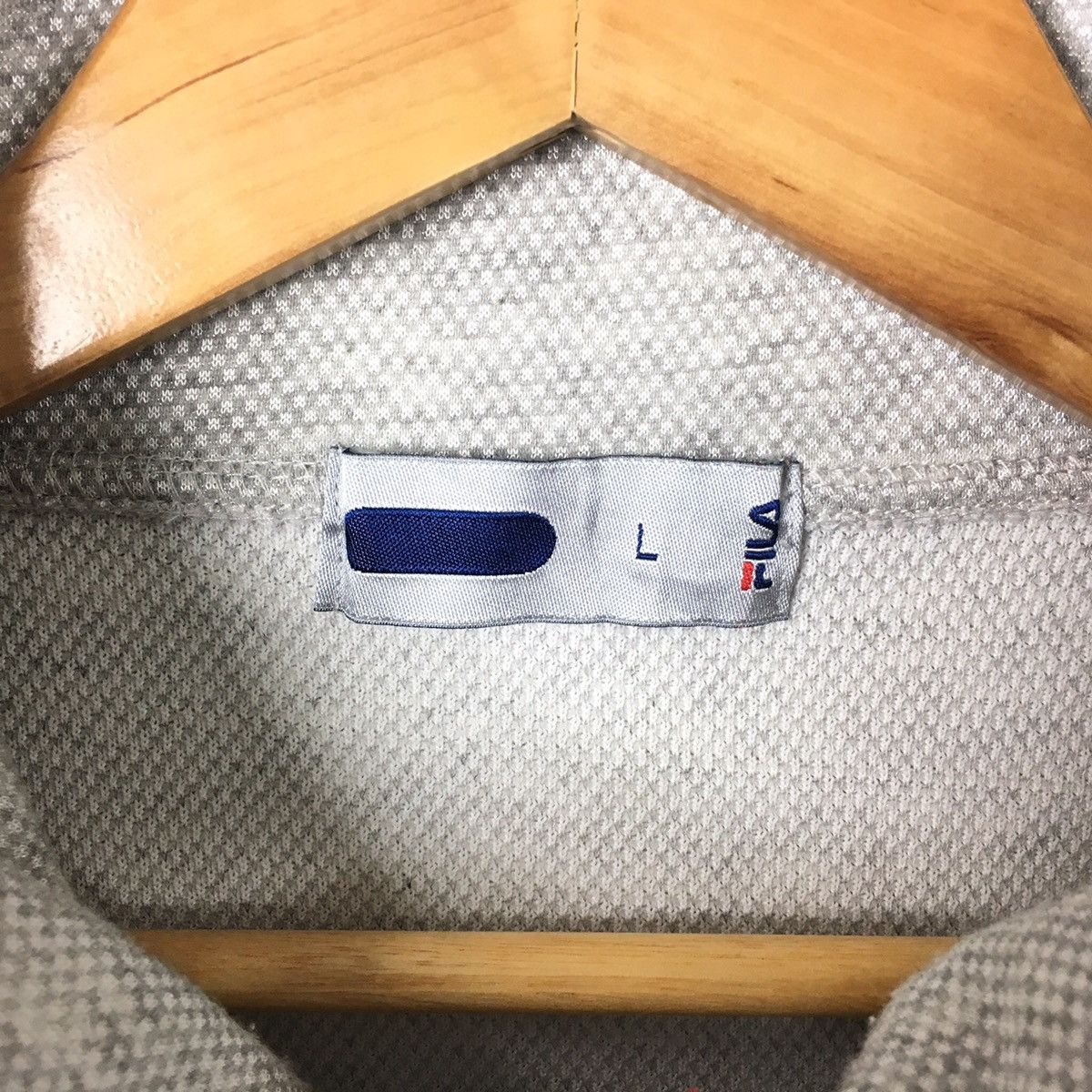 Fila FILA INTERNATIONAL SPORT Sportswear Silver Sweater Zipper Size US L / EU 52-54 / 3 - 4 Thumbnail